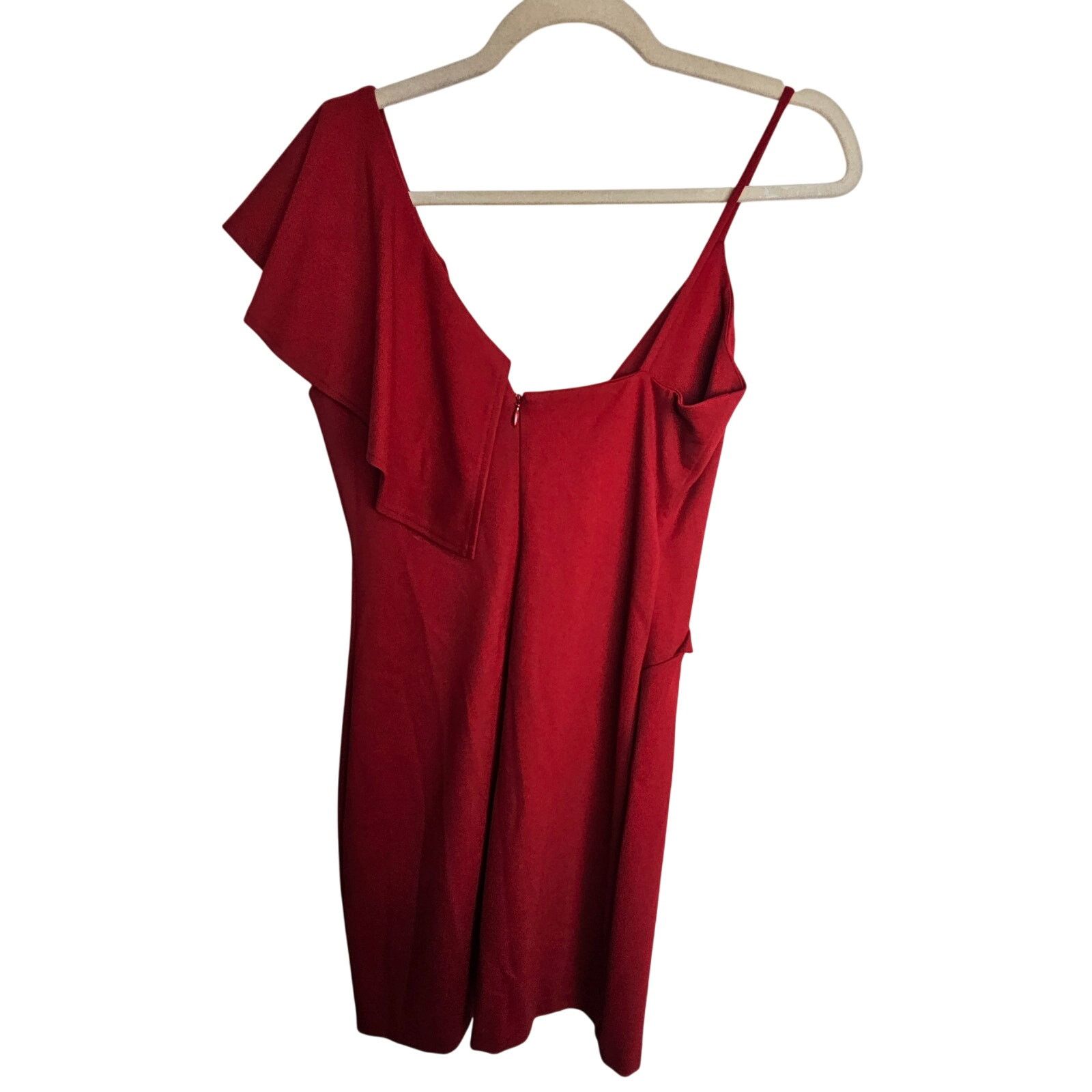 Amanda Uprichard Amanda Uprichard Red Cocktail Dress Mini Dress Womens M Size M / US 6-8 / IT 42-44 - 7 Thumbnail