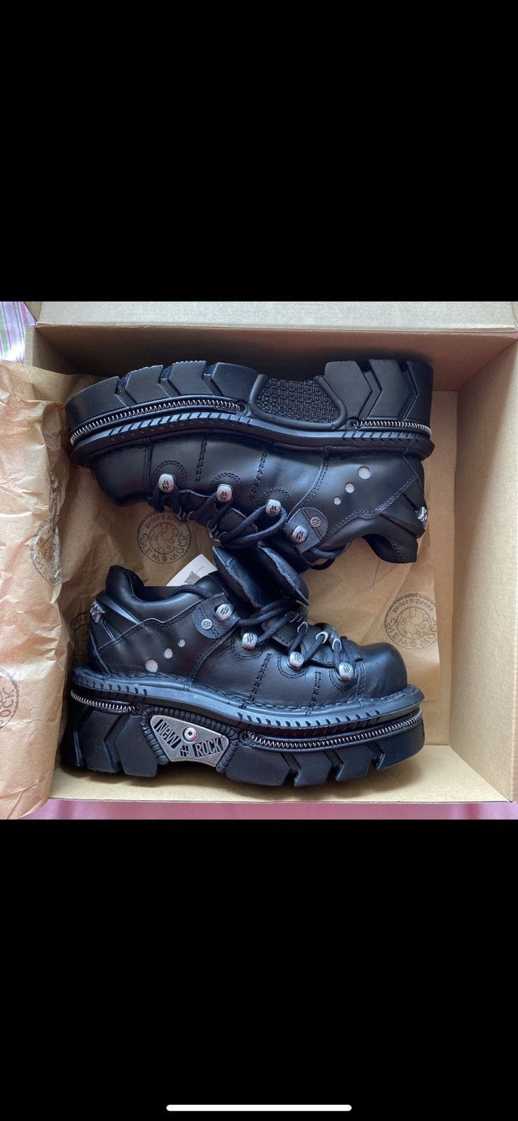New Rock NEW ROCK PLATFORM SHOES | Grailed