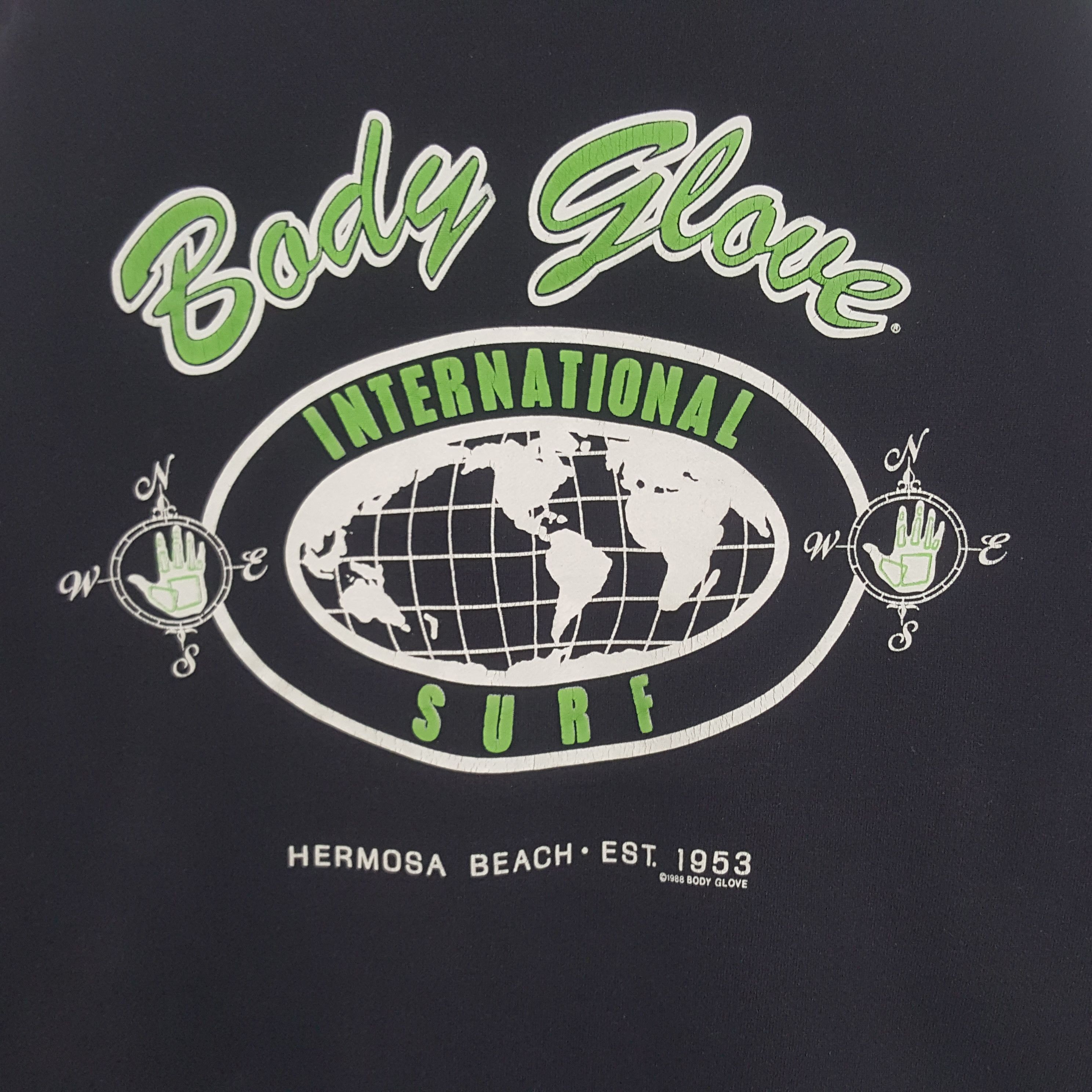Body Glove × Vintage Vintage Body Glove American Surfing Style Sweatshirt Size US M / EU 48-50 / 2 - 2 Thumbnail