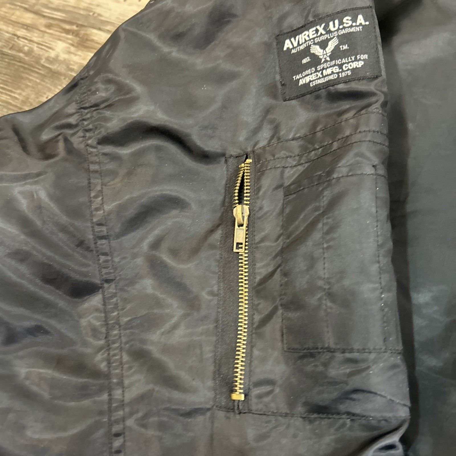 Avirex Avirex Y2K Dragon Embroidered Sukujan Military Bomber XL Size US XL / EU 56 / 4 - 6 Thumbnail