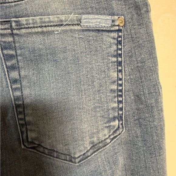 7 For All Mankind 7 For All Mankind b(air) High Waist Skinny Jeans Sz 27 Blue Size 27" / US 4 / IT 40 - 5 Thumbnail