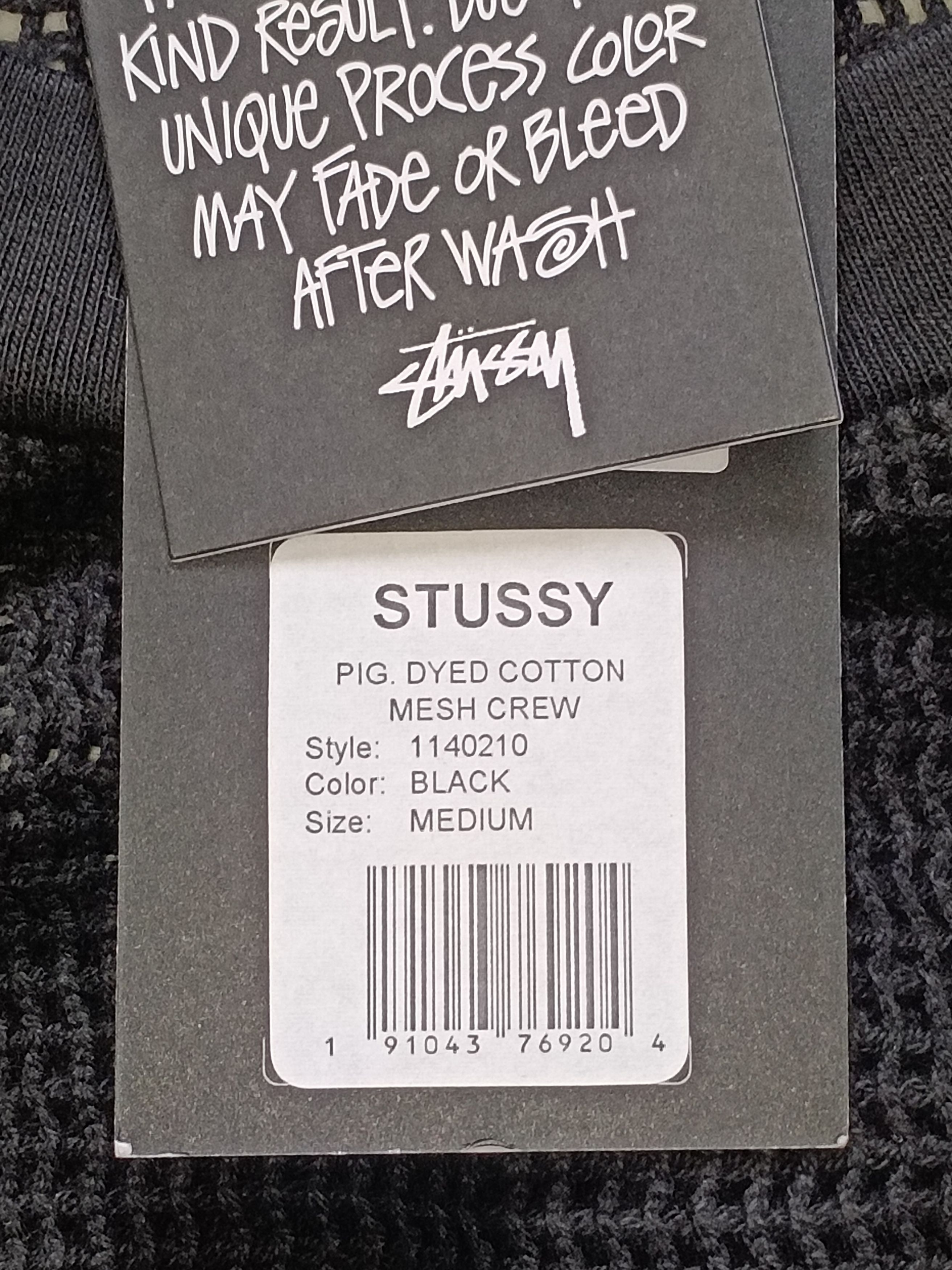 Stussy Vintage Stussy Mesh Knit Sweater Size US M / EU 48-50 / 2 - 10 Thumbnail