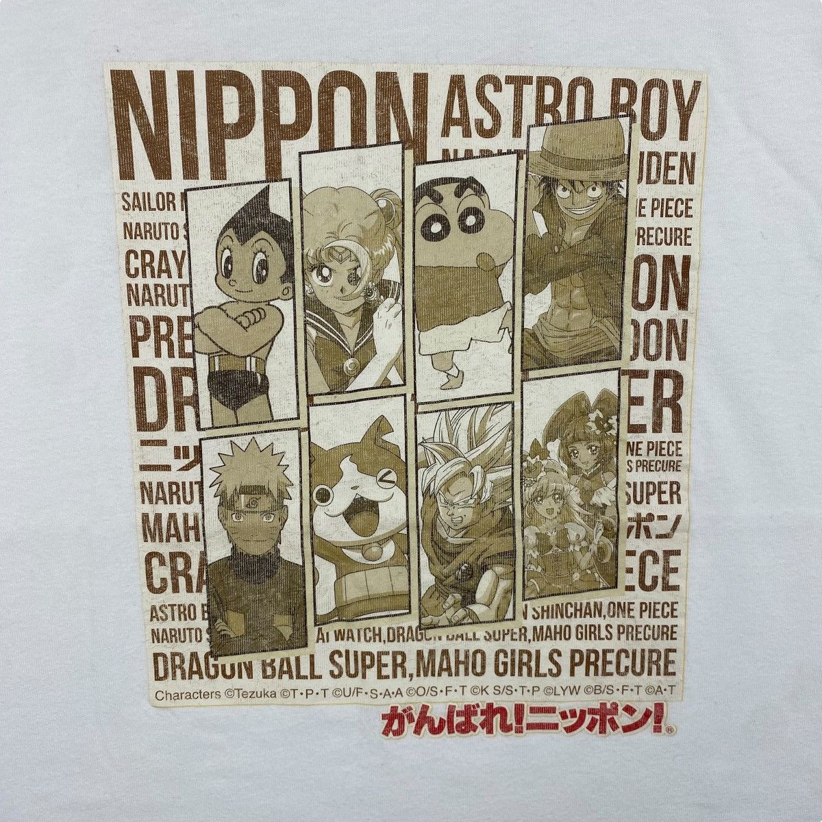 Anime Japan Olympic Famous Anime Characters Graphic Tee Shirt Size US S / EU 44-46 / 1 - 2 Thumbnail