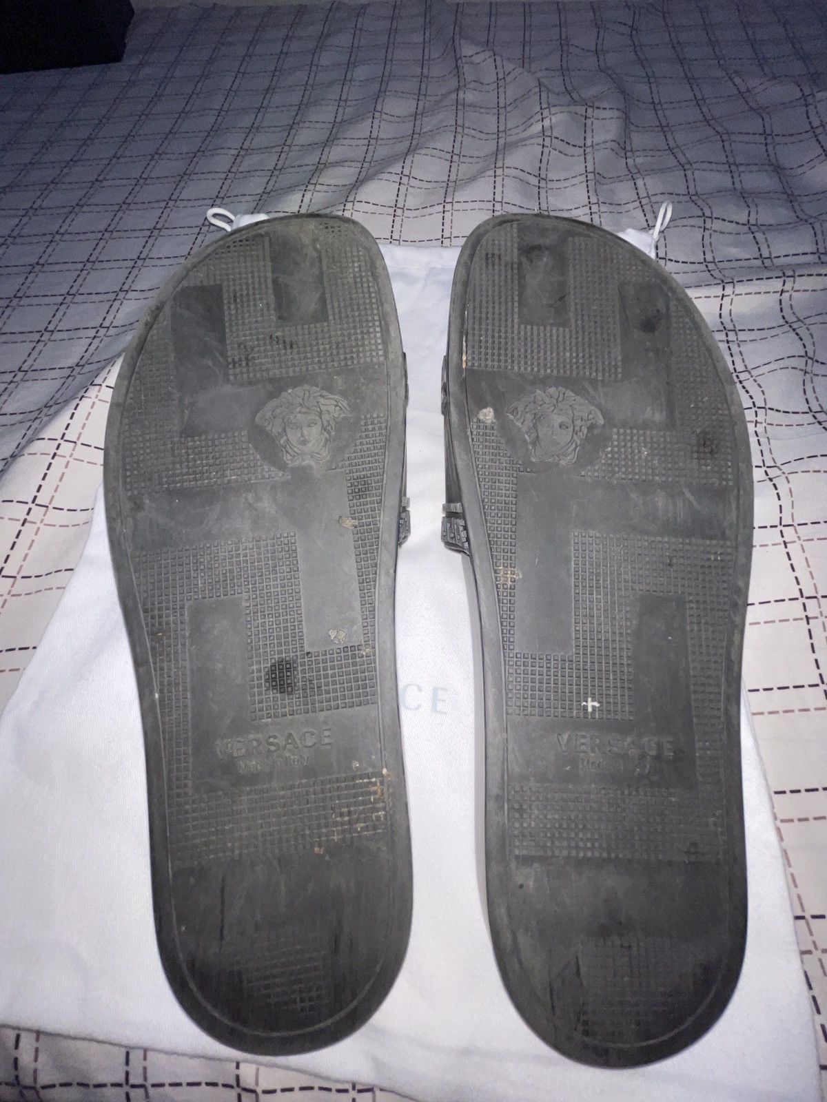 Versace Versace Pool Slides Gomma Size US 11 / EU 44 - 5 Thumbnail