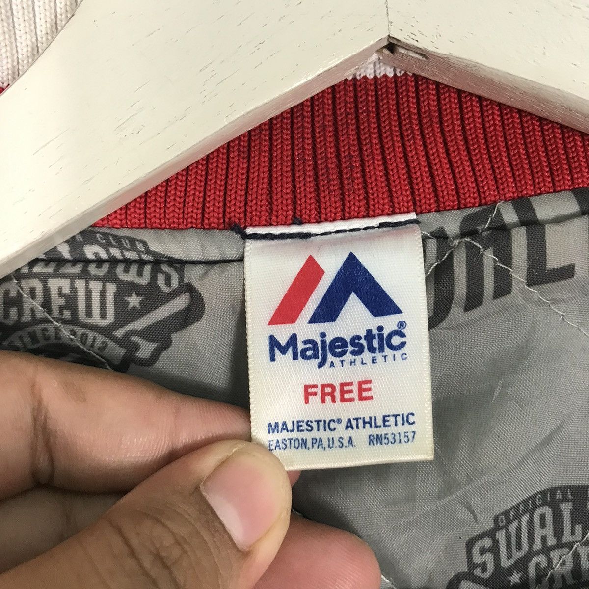 Majestic 🔥 VINTAGE SWALLOWS MAJESTIC VARSITY STADIUM JACKET Size US M / EU 48-50 / 2 - 10 Thumbnail