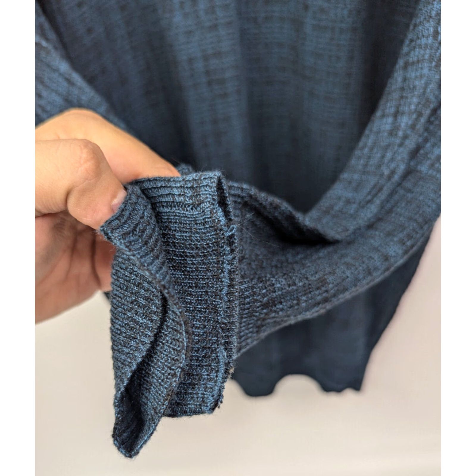 Vintage NWT Lane Bryant Sweater Womens 14/16 Darkwater Crew Long Sleeve Pullover Green Blue Knit Crew Neck Casual All Seasons Womens 14/16 Regular Size XL / US 12-14 / IT 48-50 - 2 Thumbnail