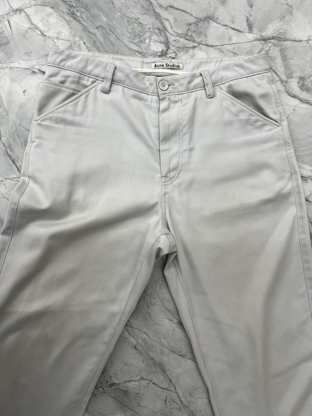 Acne Studios Acne Studios Straight Wide Chino Size US 33 - 8 Thumbnail