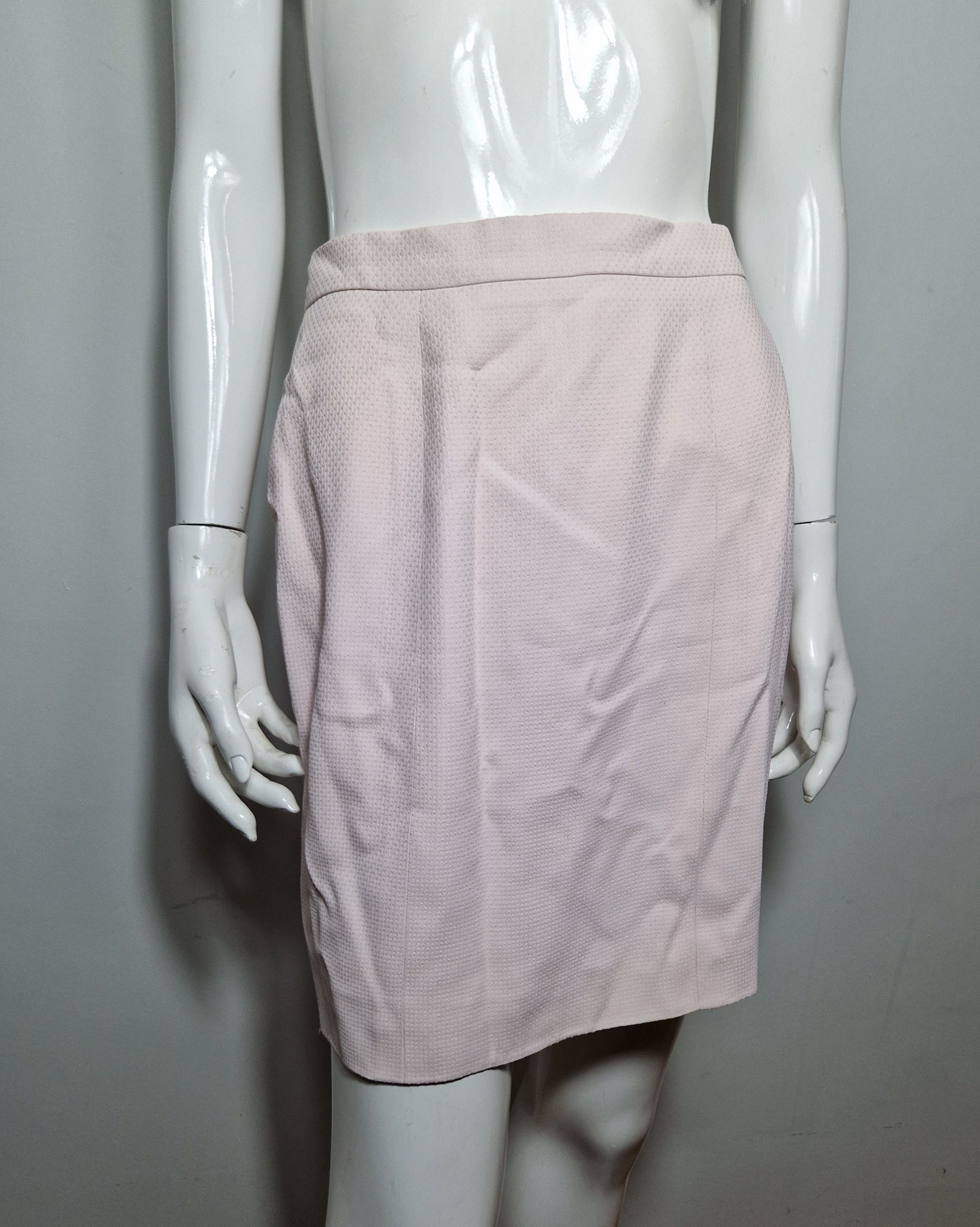 Chanel CHANEL BY KARL LAGERFELD pink mini skirt Size 26" / US 2 / IT 38 - 4 Thumbnail