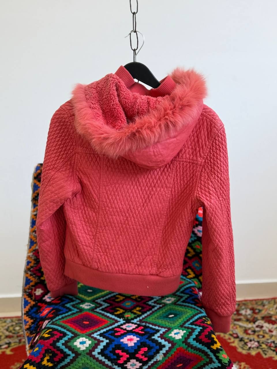 Japanese Brand 00s If Six Was Nine L.G.B. Style Fur Hood Jacket Size S / US 4 / IT 40 - 8 Thumbnail