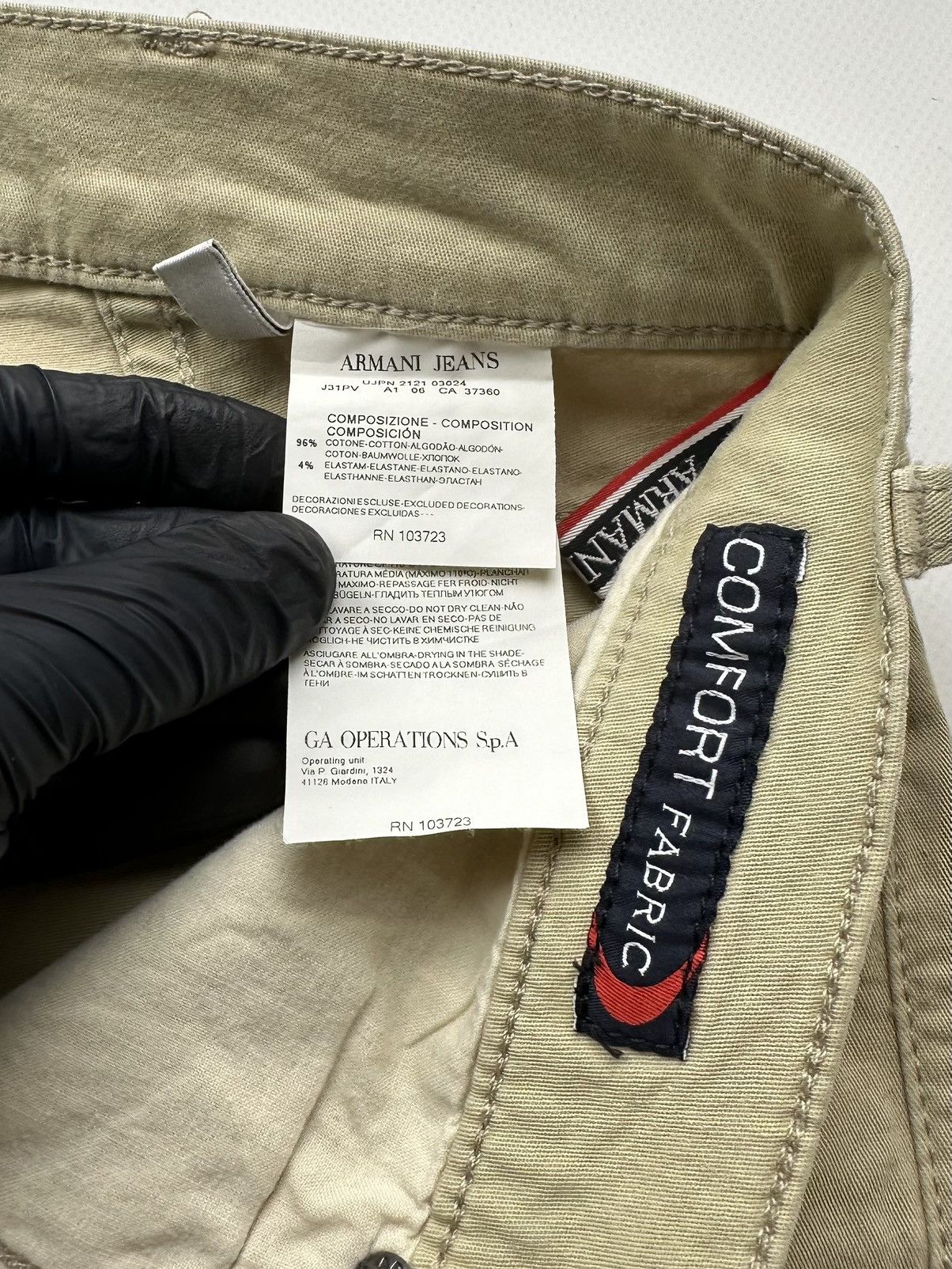 Armani Armani Jeans Vintage Pants (349) Size US 34 / EU 50 - 7 Thumbnail