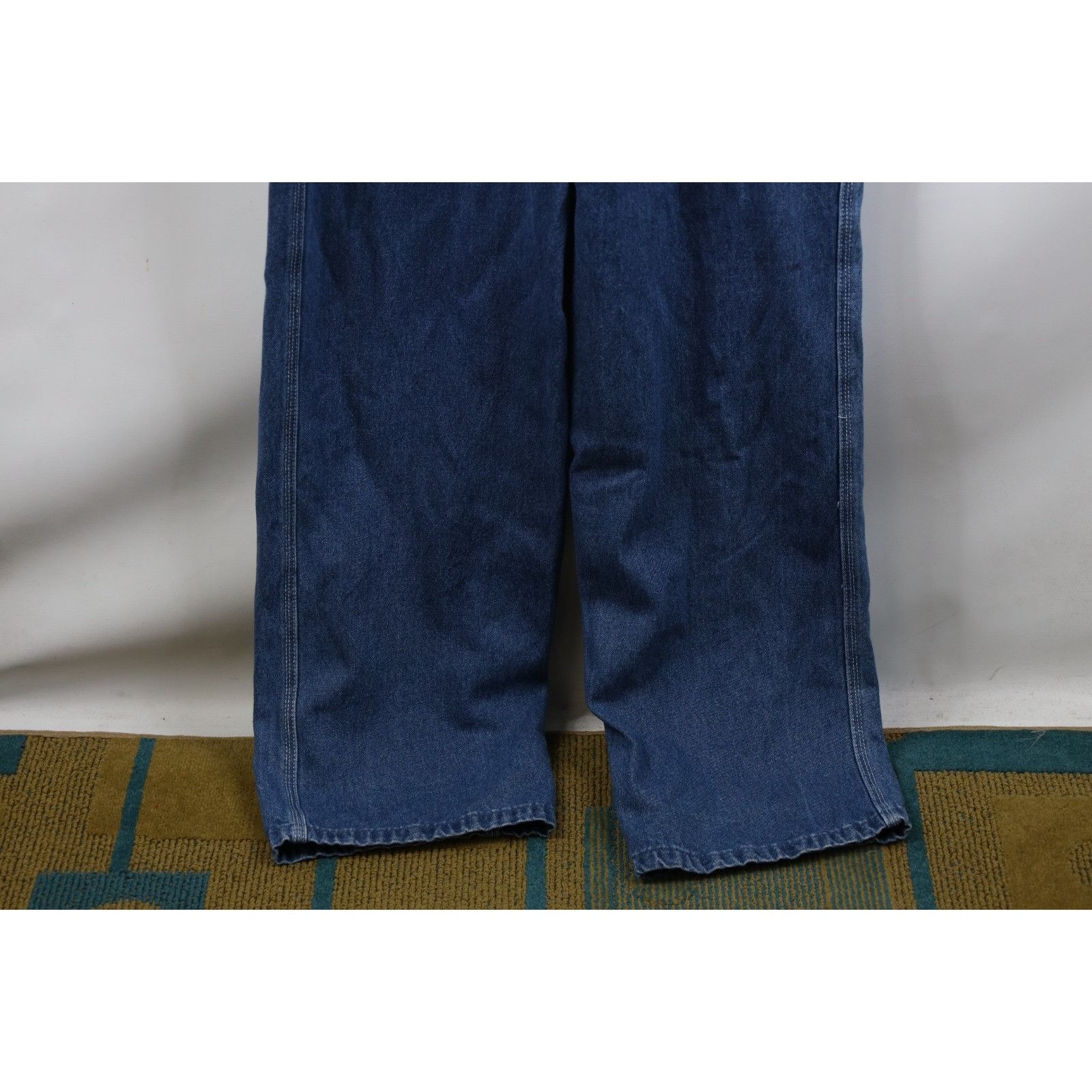 Vintage Vintage 90s Streetwear Distressed Wide Leg Denim Overalls Size US 36 / EU 52 - 19 Thumbnail