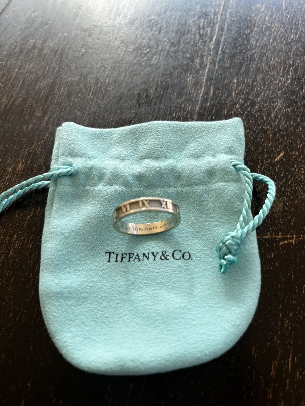 Tiffany & Co. Tiffany Atlas 18k White Gold Size ONE SIZE - 2 Thumbnail
