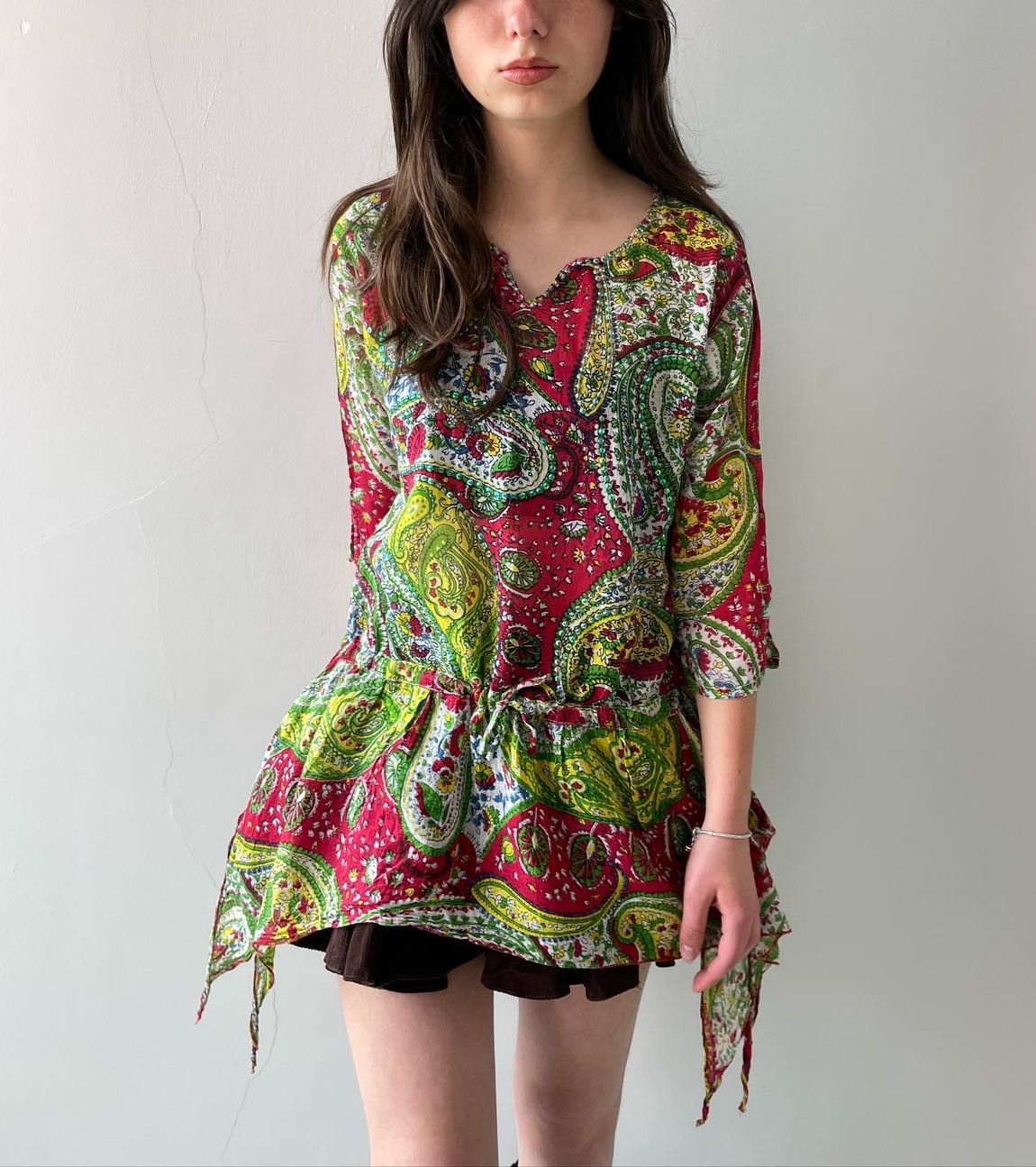 Vintage y2k blouse Size L / US 10 / IT 46 - 4 Thumbnail