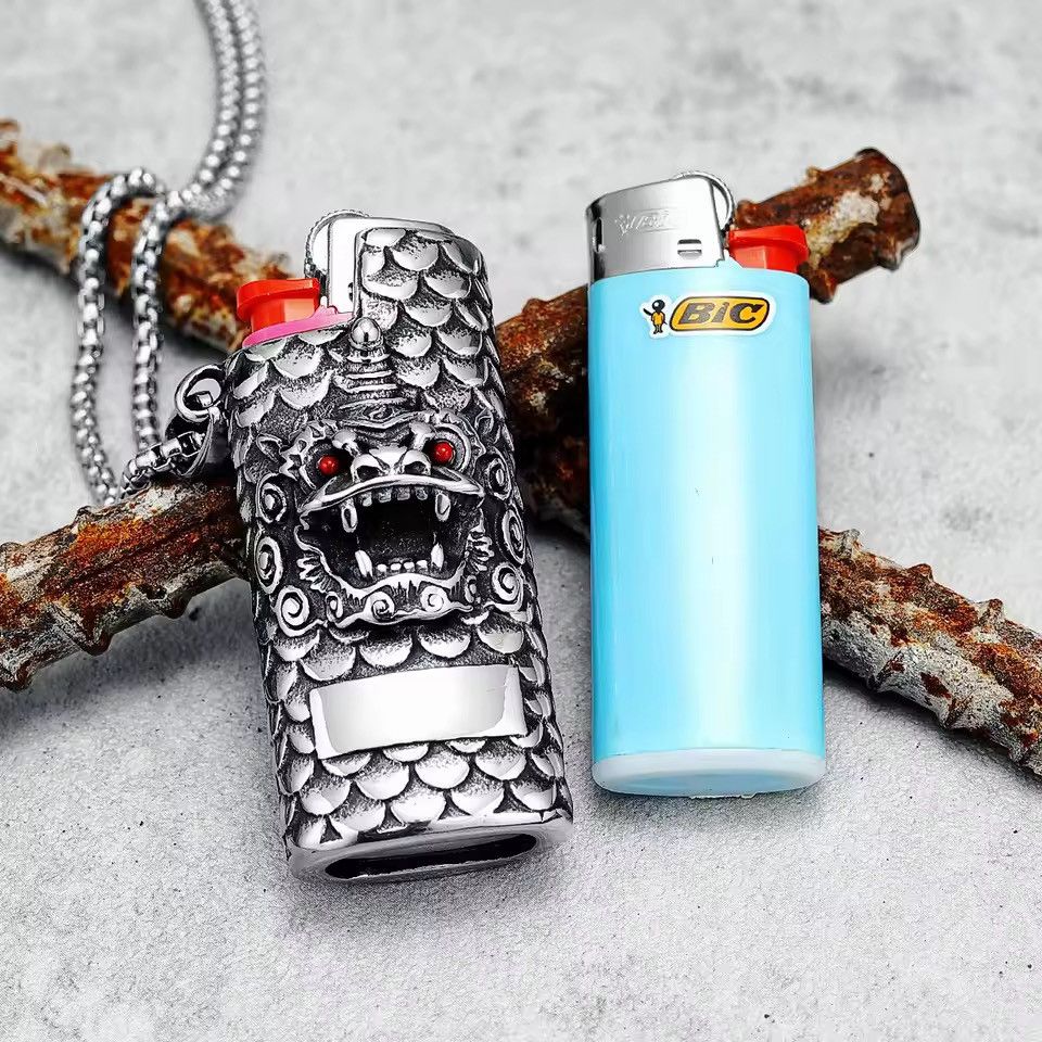 Jewelry Mythical Beasts Men Pendant + 60 cm chain Size ONE SIZE - 8 Thumbnail