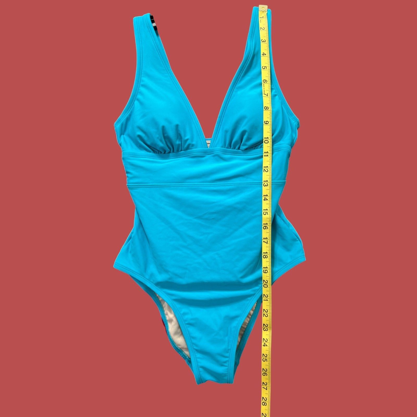 Other Kona Sol-Women's Medium Coverage Wide Shoulder V-Neck One Pi Size ONE SIZE - 8 Thumbnail