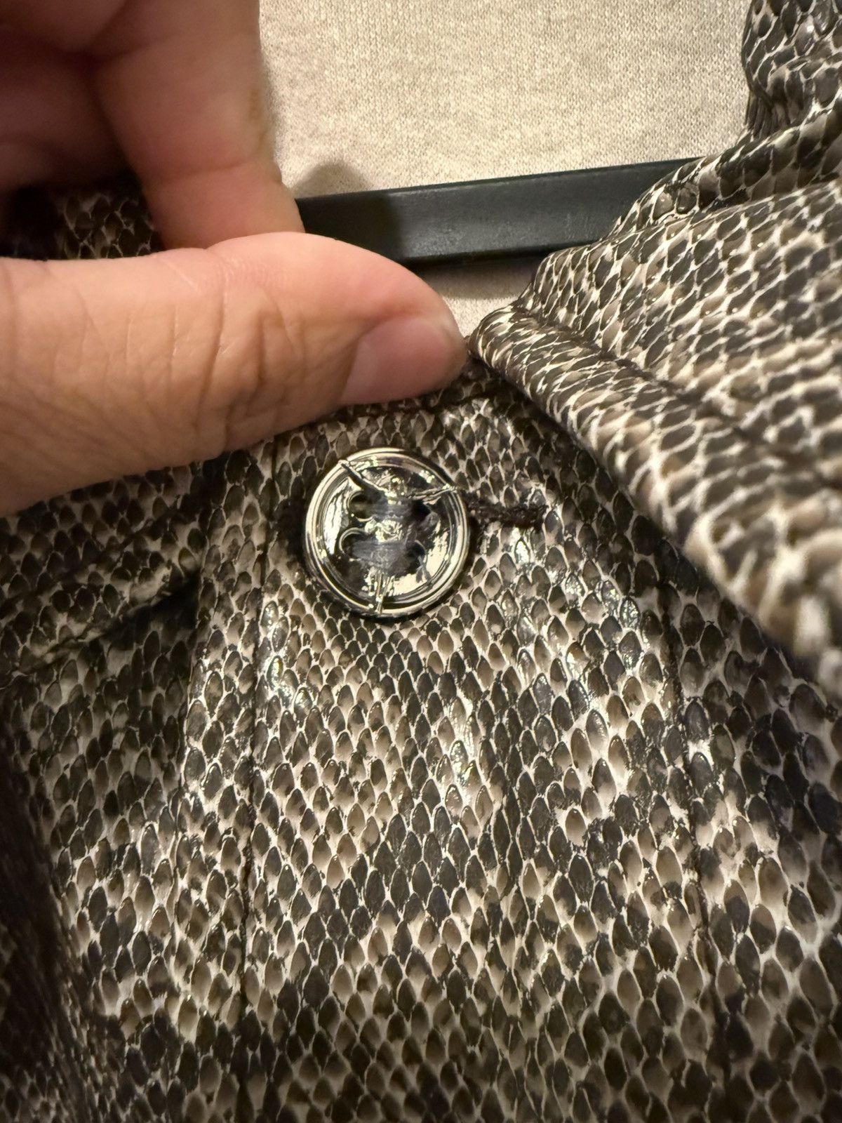 Seventh Heaven Seventh Heaven Faux Snake Jacket Size US L / EU 52-54 / 3 - 4 Thumbnail