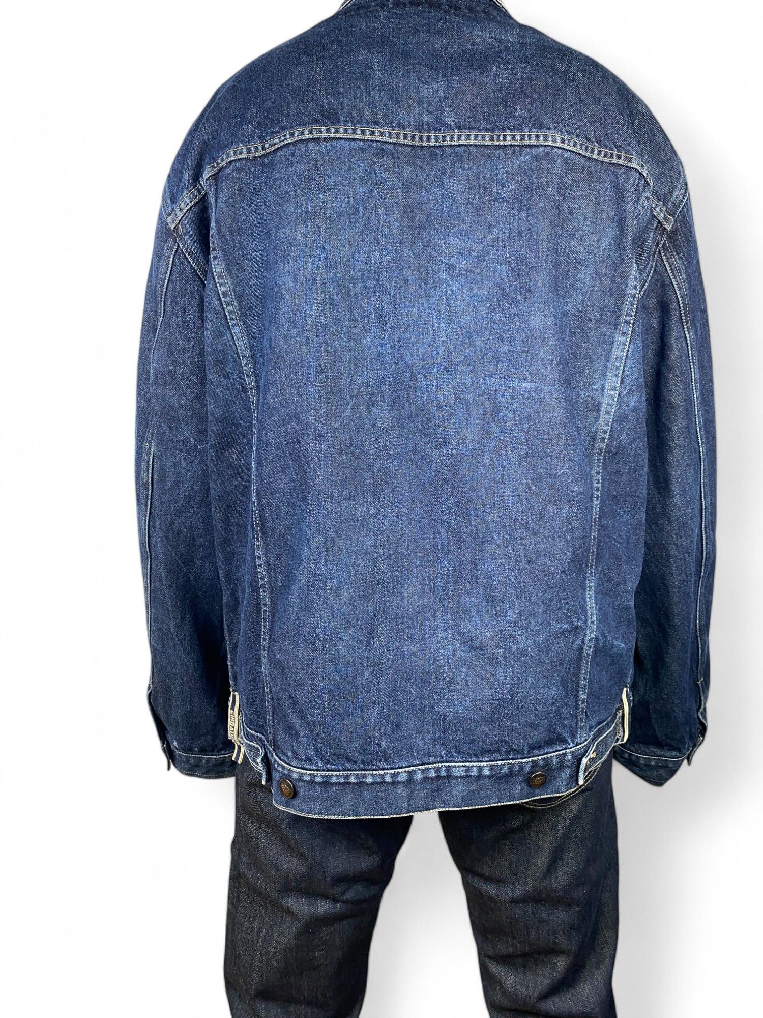 Japanese Brand × Marithe + Francois Girbaud marithe francois girbaud denim jeans jacket oversize vintage Size US XXL / EU 58 / 5 - 6 Thumbnail