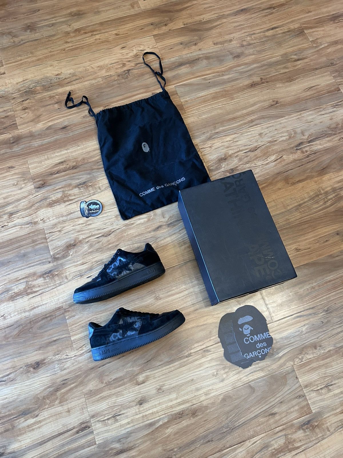 RARE Bape x CDG Bapestas
