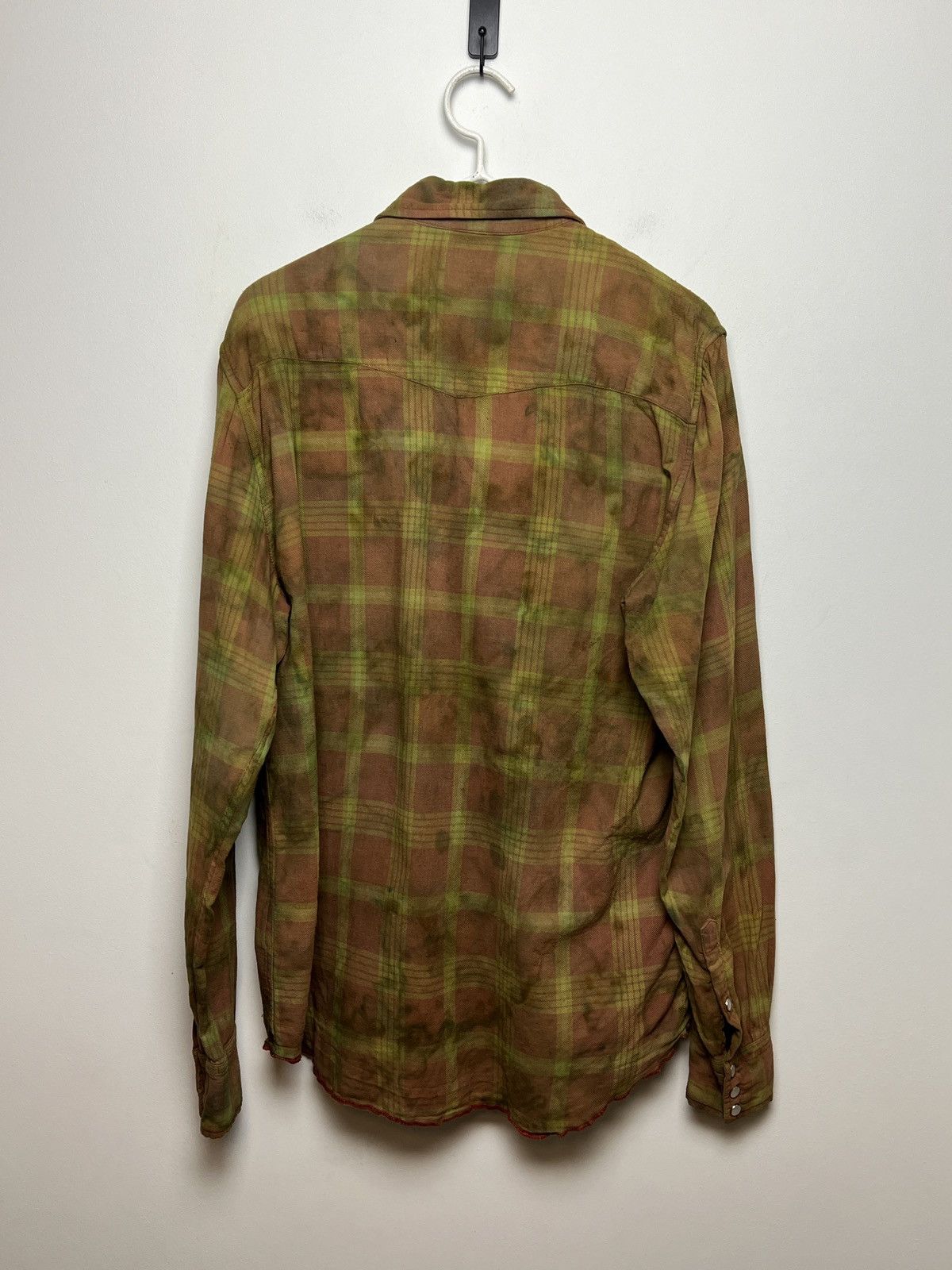 Acne Studios acne camo painters vintage travis flannel shirt tie dye y2k Size US M / EU 48-50 / 2 - 10 Thumbnail