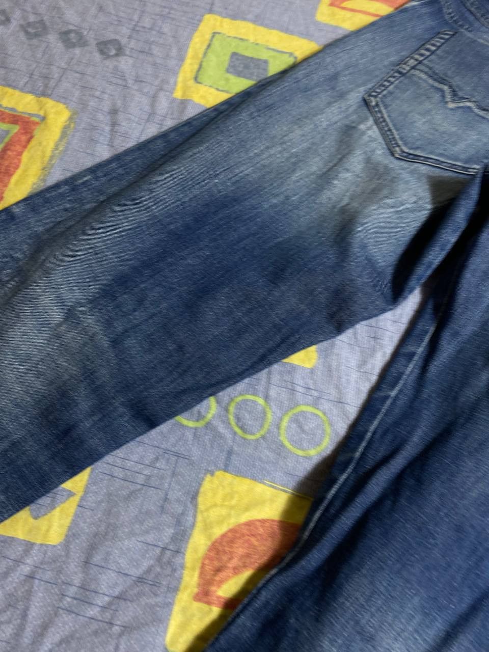 Diesel Vintage Diesel Jeans Y2K Logo Designer Size US 31 - 15 Thumbnail