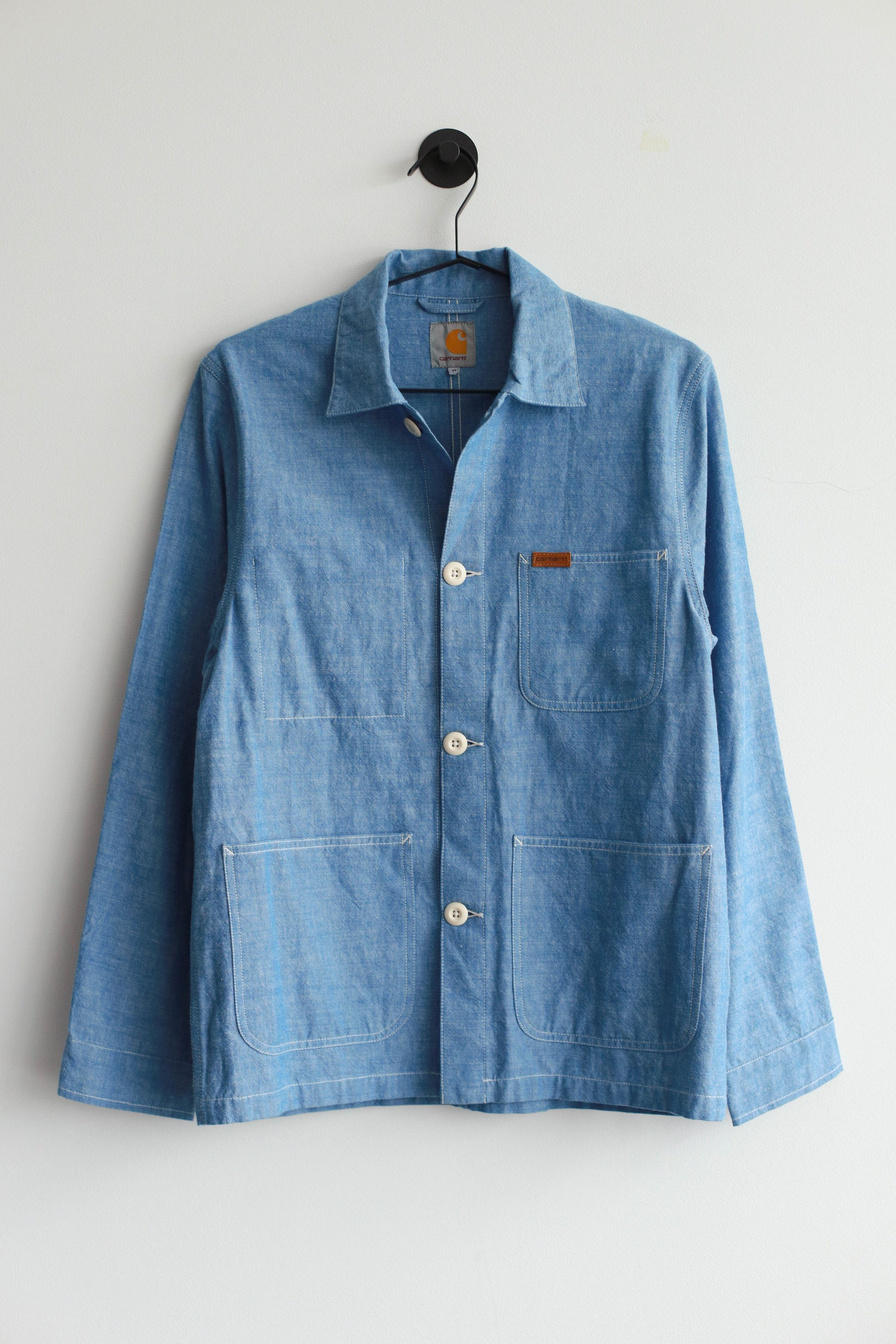 Carhartt Carhartt WIP Mens Cotton Blue Rigid Flynn Jacket Size US M / EU 48-50 / 2 - 7 Thumbnail