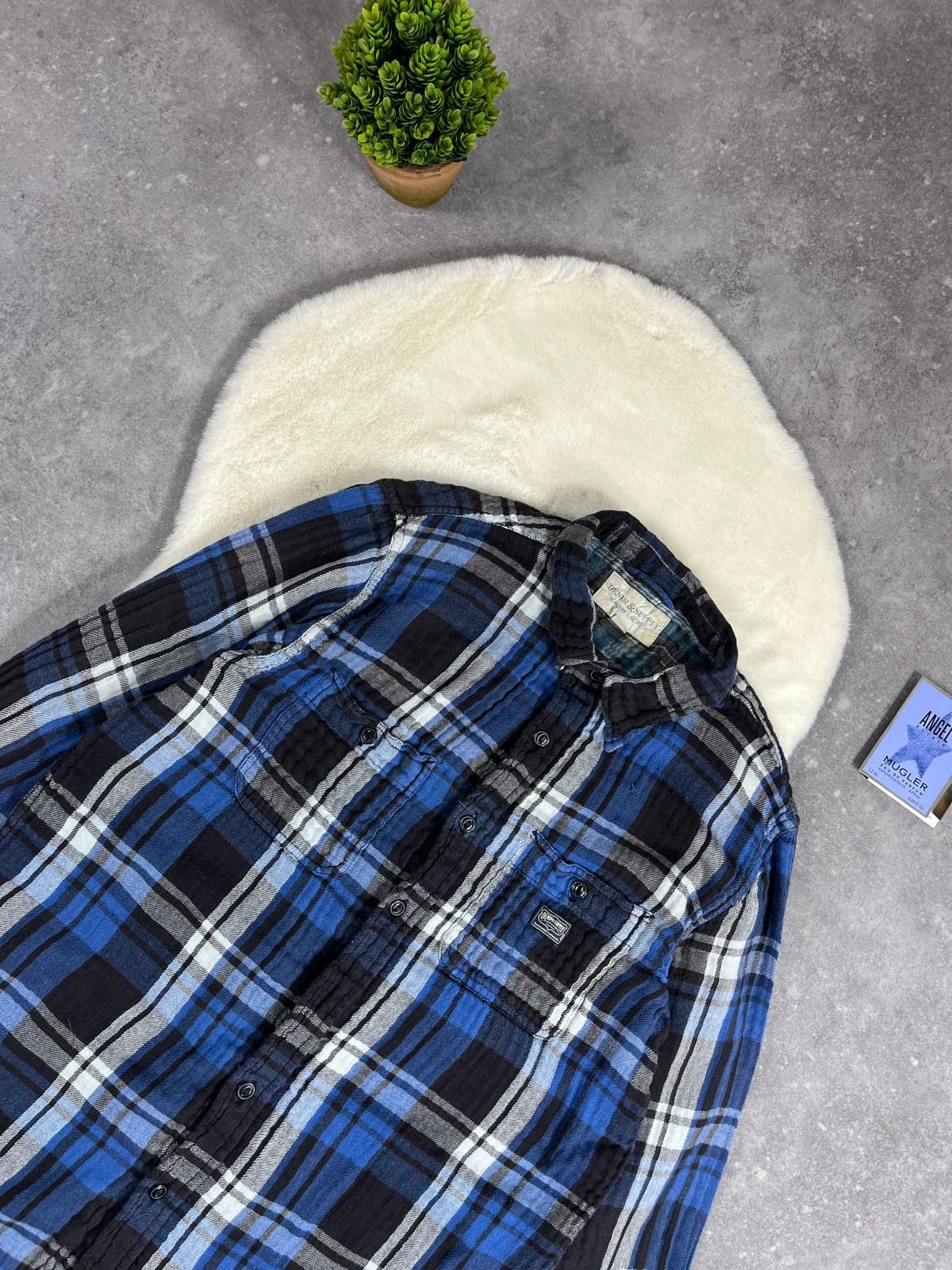 Polo Ralph Lauren × Ralph Lauren × Vintage Vintage Ralph Lauren Flannel Shirt 90s Retro Size US M / EU 48-50 / 2 - 3 Thumbnail