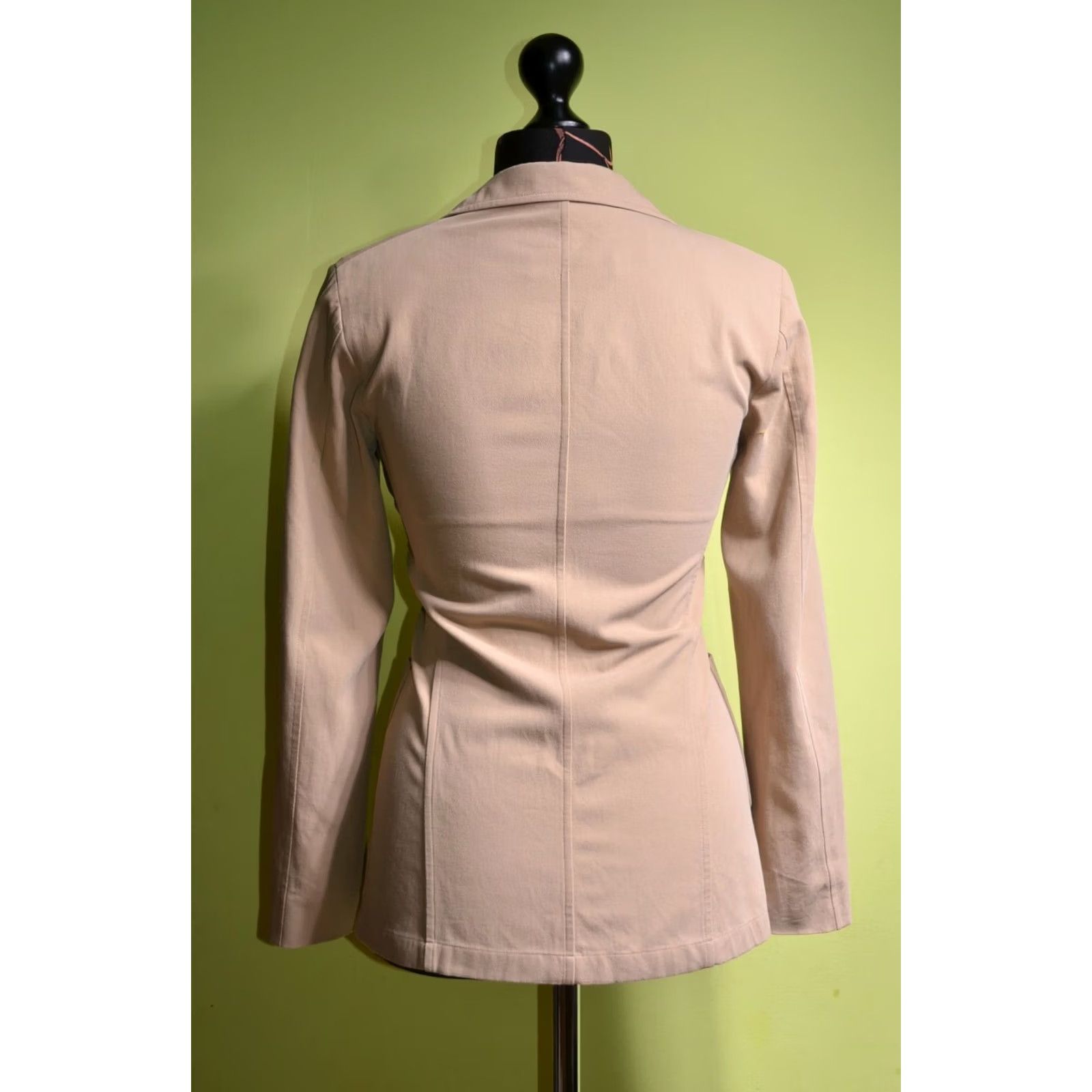 Jil Sander JIL Sander Womens Jacket Cotton Beige Size 34 Size XXS / US 00 / IT 34 - 3 Thumbnail