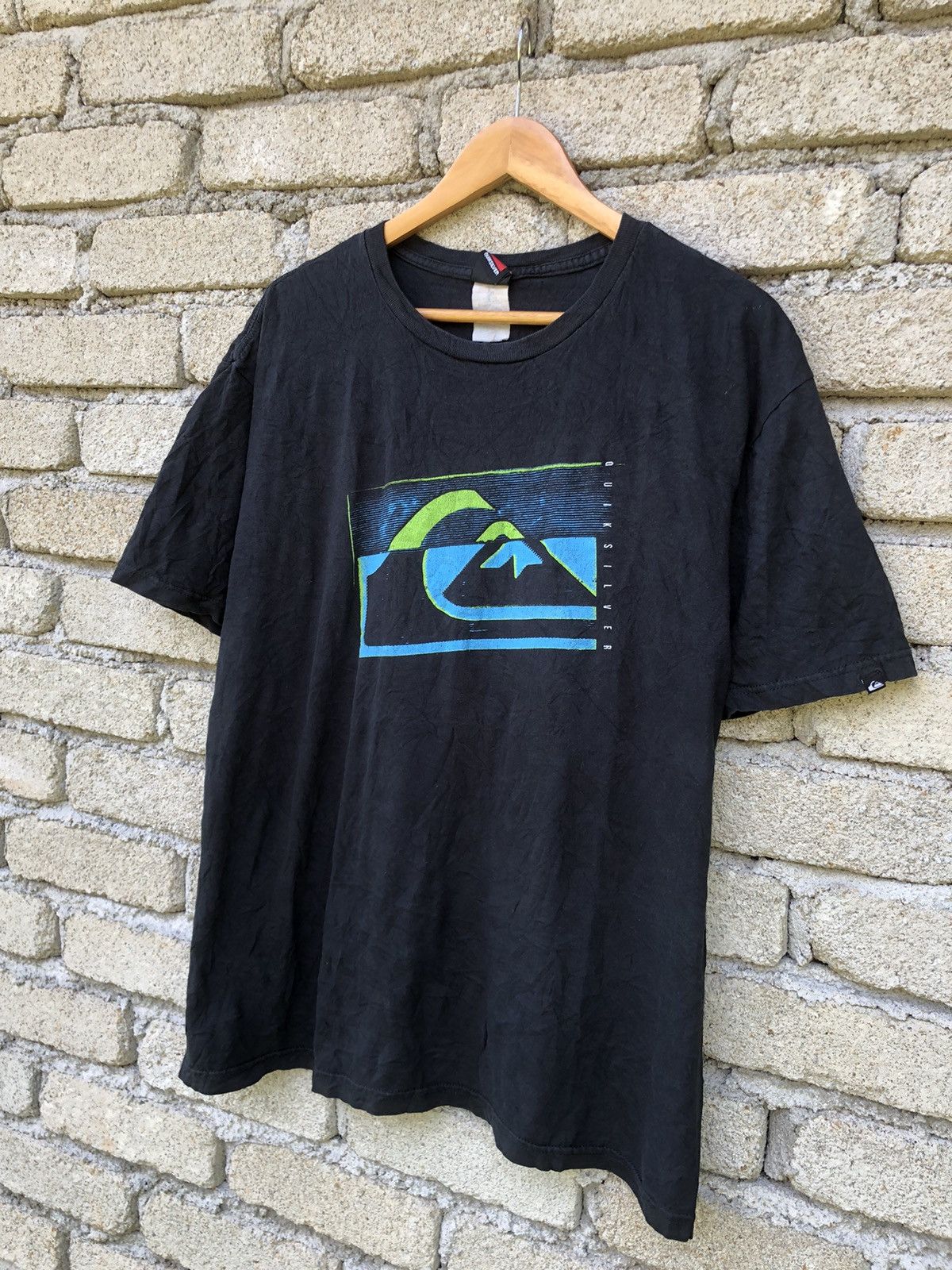 Quiksilver Vintage 90s Quicksilver Logo Tshirt Size US XL / EU 56 / 4 - 2 Thumbnail