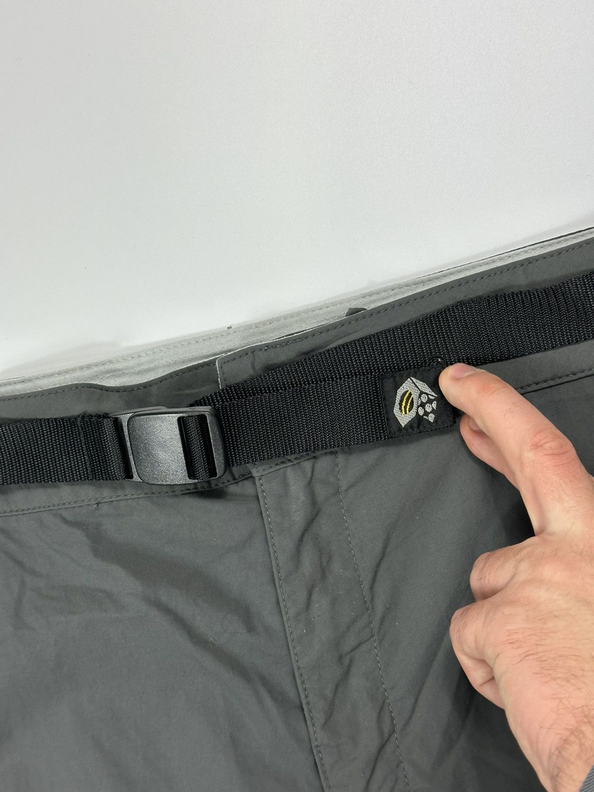 Mountain Hardwear Mountain Hardwear Belted Outdoor Pants Gray XL Size US 34 / EU 50 - 13 Thumbnail