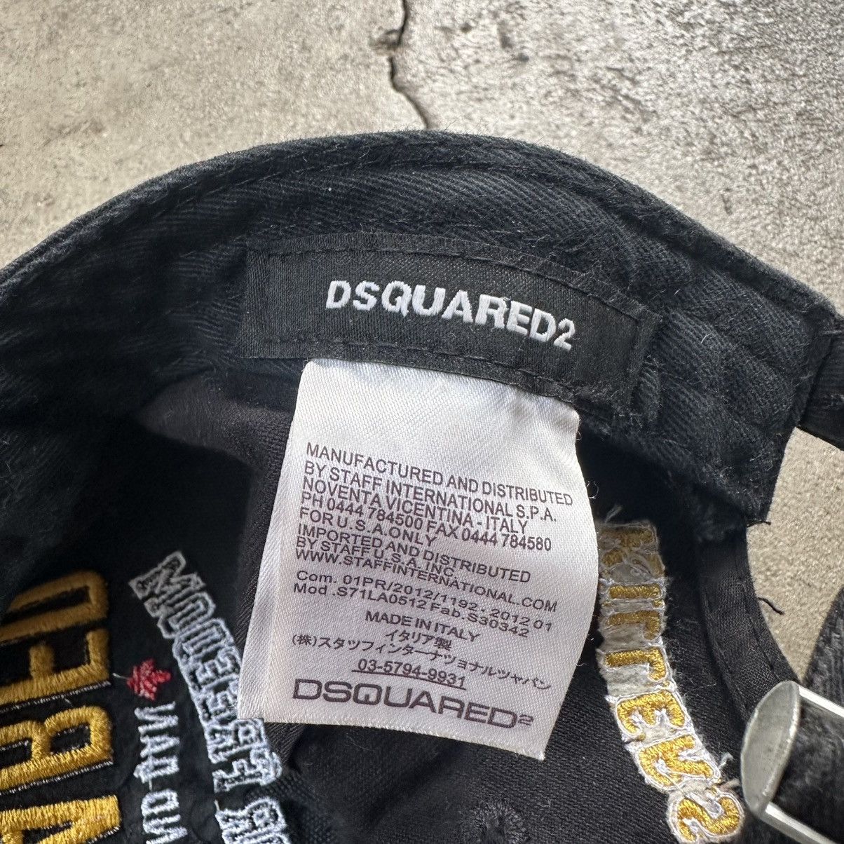 Dsquared2 Dsquared2 distressed faded cap Size ONE SIZE - 5 Thumbnail