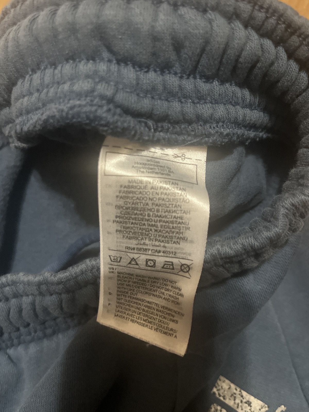 Adidas Men’s Adidas Blue Sweatpants Size US 34 / EU 50 - 6 Thumbnail