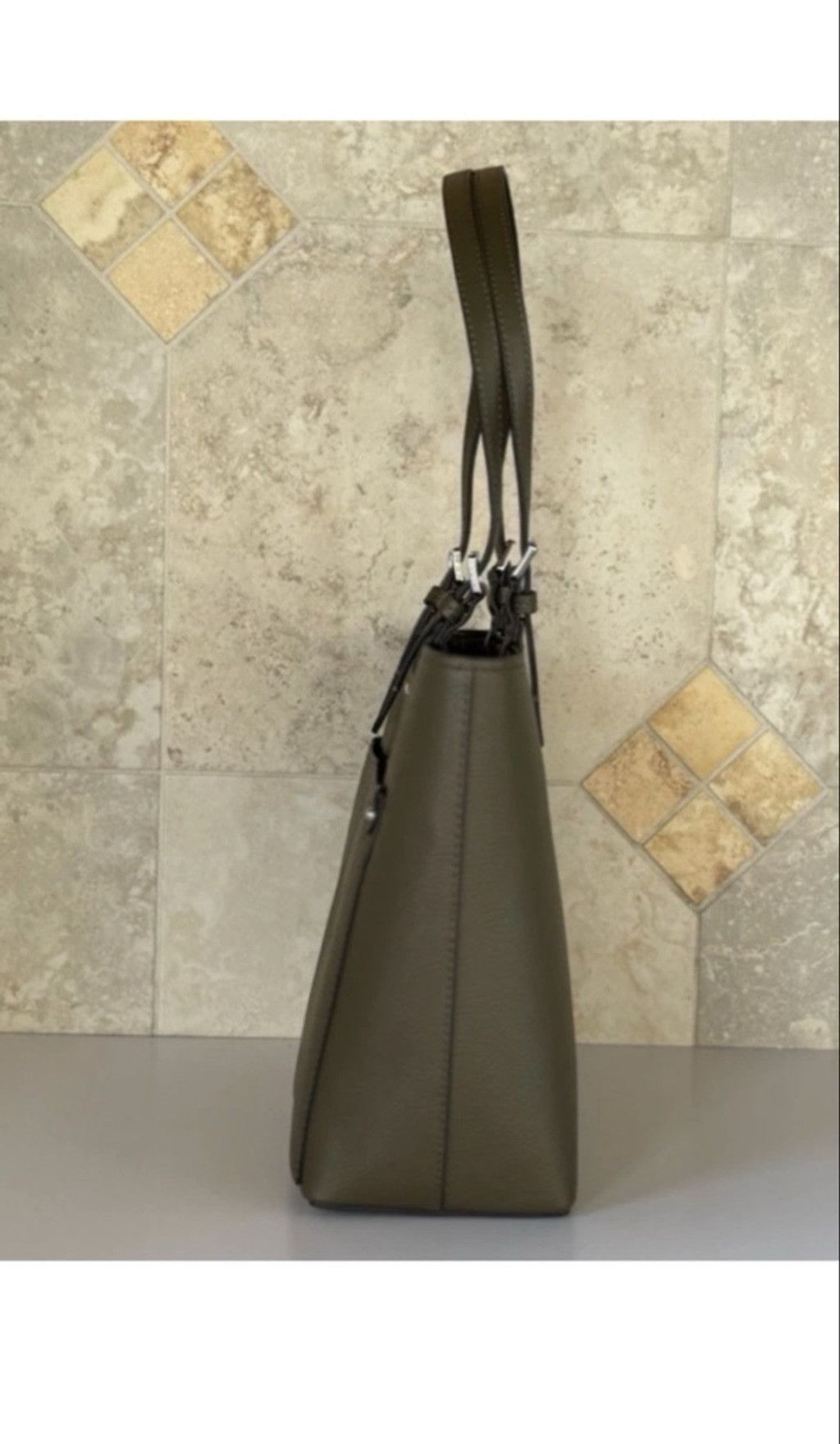Michael Kors Michael Kors Jet Set Travel Olive Green Tote Bag Size ONE SIZE - 3 Thumbnail