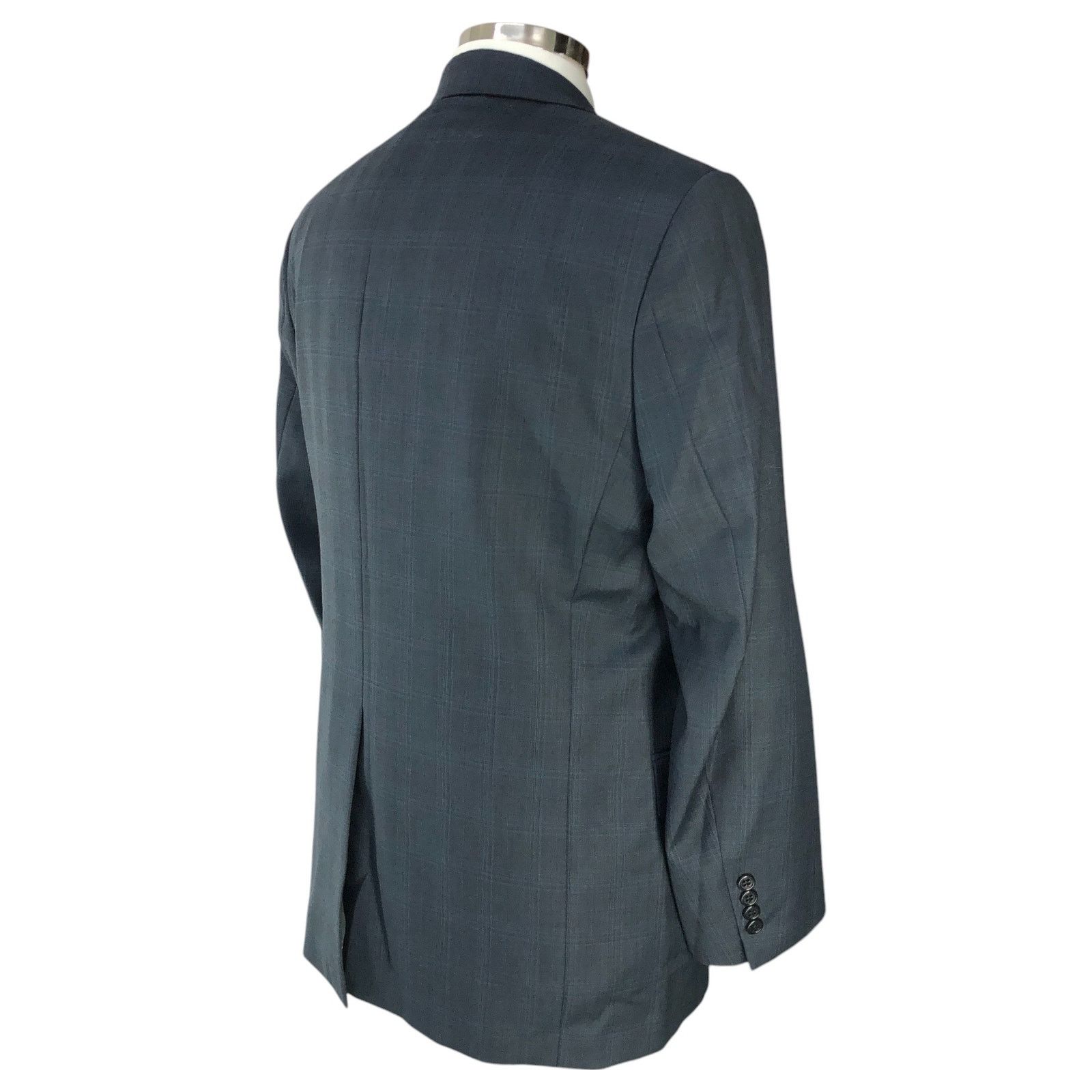 Hart Schaffner Marx Hart Schaffner Marx HSM Size 40R Sport Coat Windowpane Size 40R - 10 Thumbnail