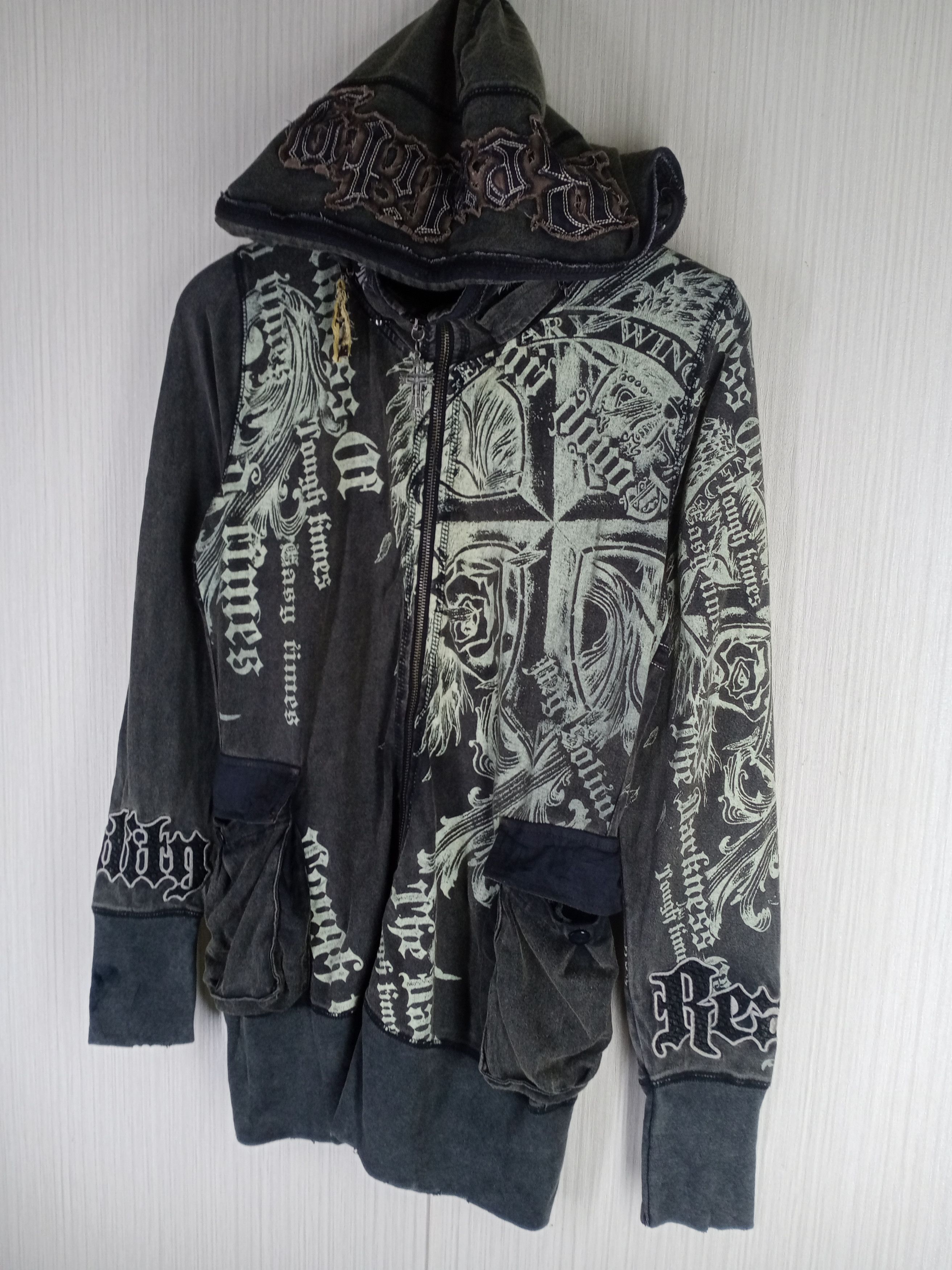 Hysteric Glamour Rare Vintage Seditionaries Reality Punk Design Hoodie Size US S / EU 44-46 / 1 - 3 Thumbnail