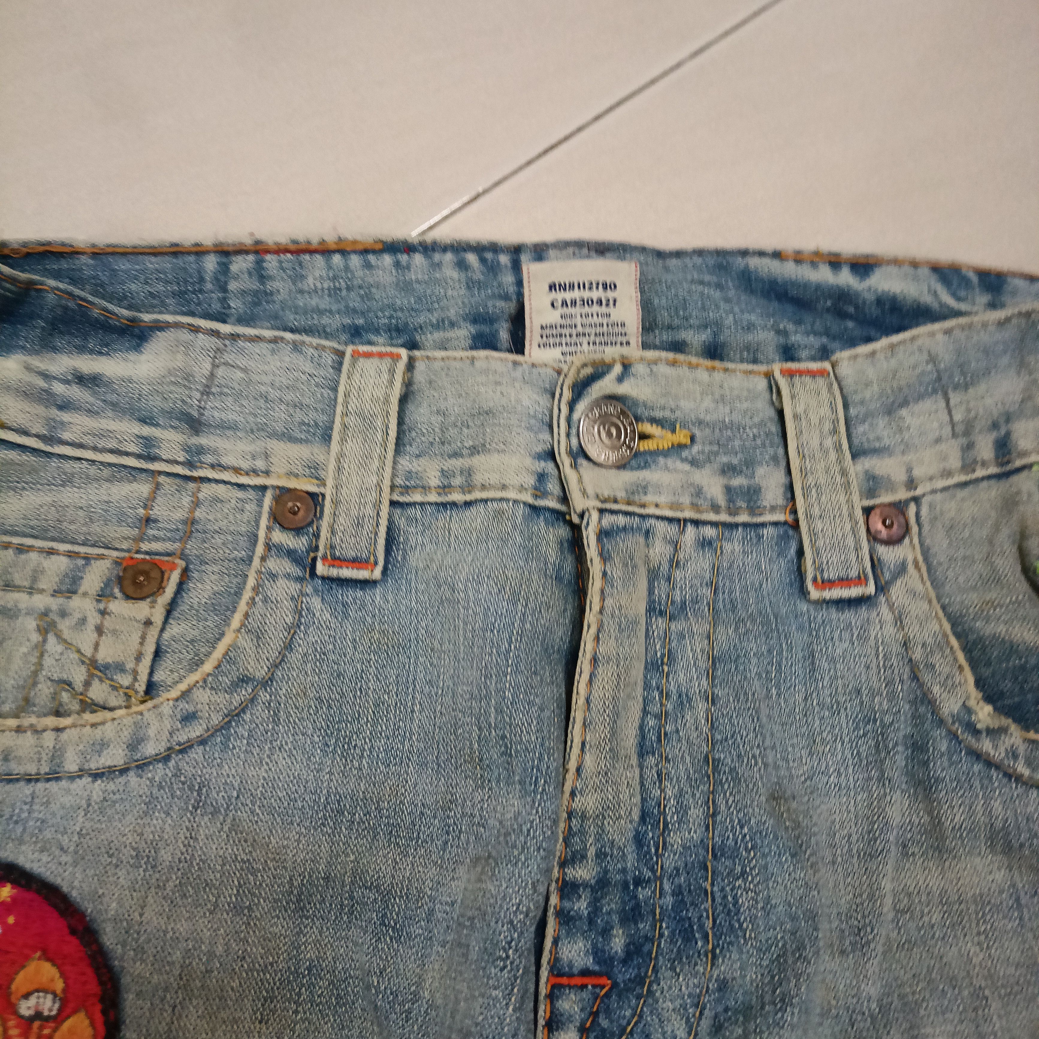 Jimi Hendrix × True Religion Rare True Religion Jimi Hendrix Size US 30 / EU 46 - 4 Thumbnail