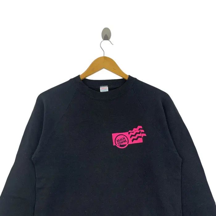 Jerzees Vintage 90’ BEACH TOWNE CALIFORNIA Sweatshirt Ocean Size M / US 6-8 / IT 42-44 - 2 Thumbnail