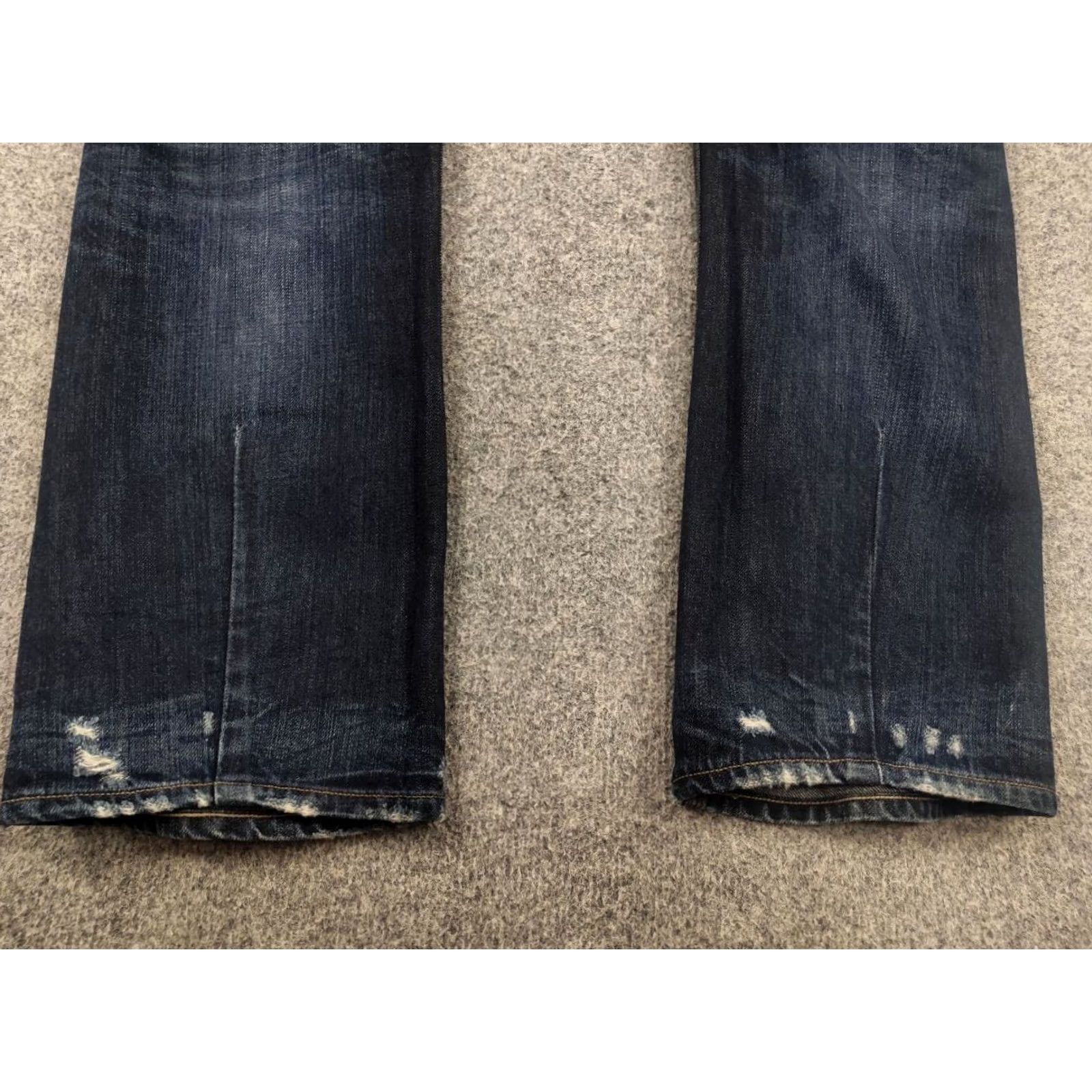 DENHAM Denham the jeanmaker Denim Jeans 32 Blue 5-Pocket Regular Straight Vintage Japan Denim Faded Blue Jeans Mens Size US 32 / EU 48 - 6 Thumbnail