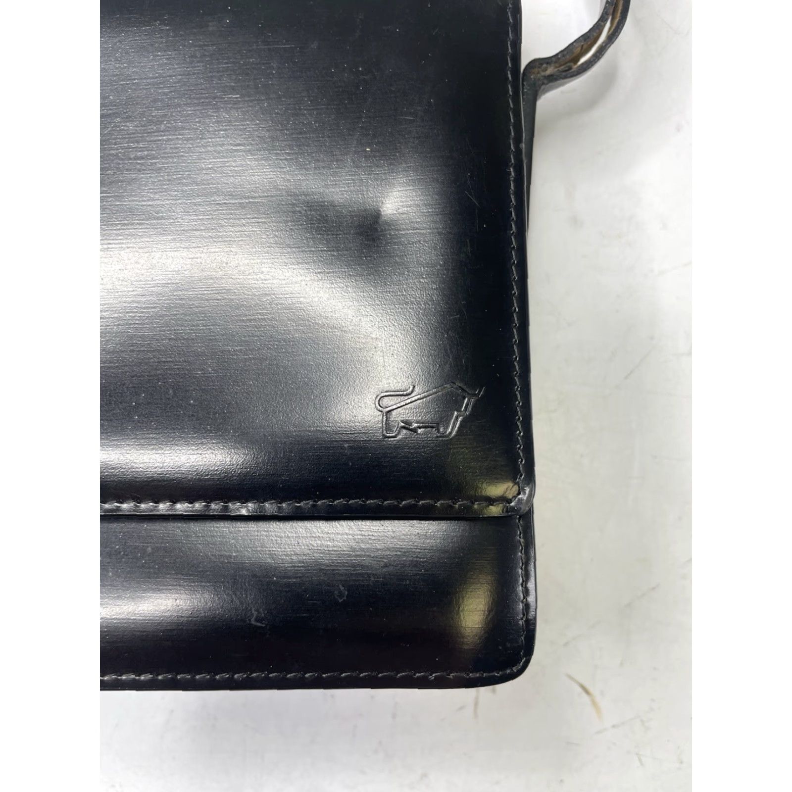 Vintage Braun Buffel Womens Leather Shoulder Bag Black Clutch Flap Vintage No Size ONE SIZE - 2 Thumbnail