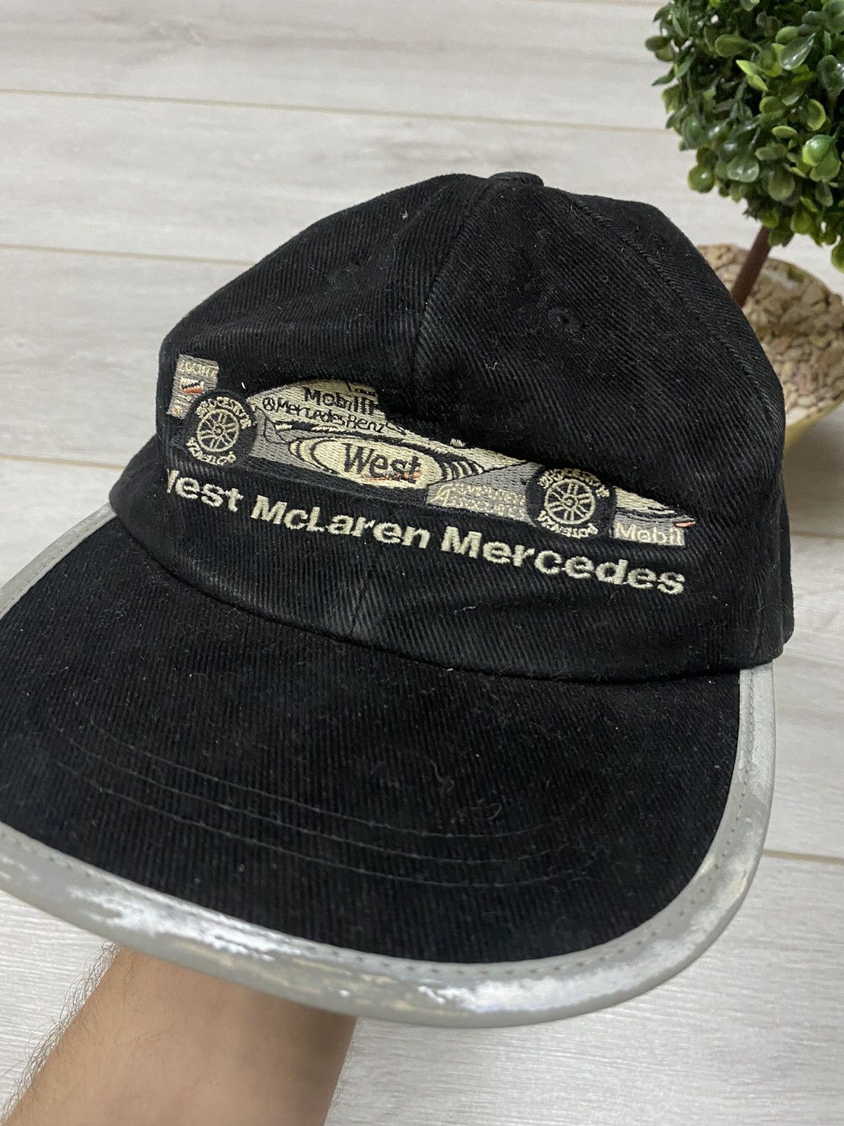 Mercedes-Benz Mclaren West Mercedes RARE F1 bolid embroidered logo car Size ONE SIZE - 4 Thumbnail