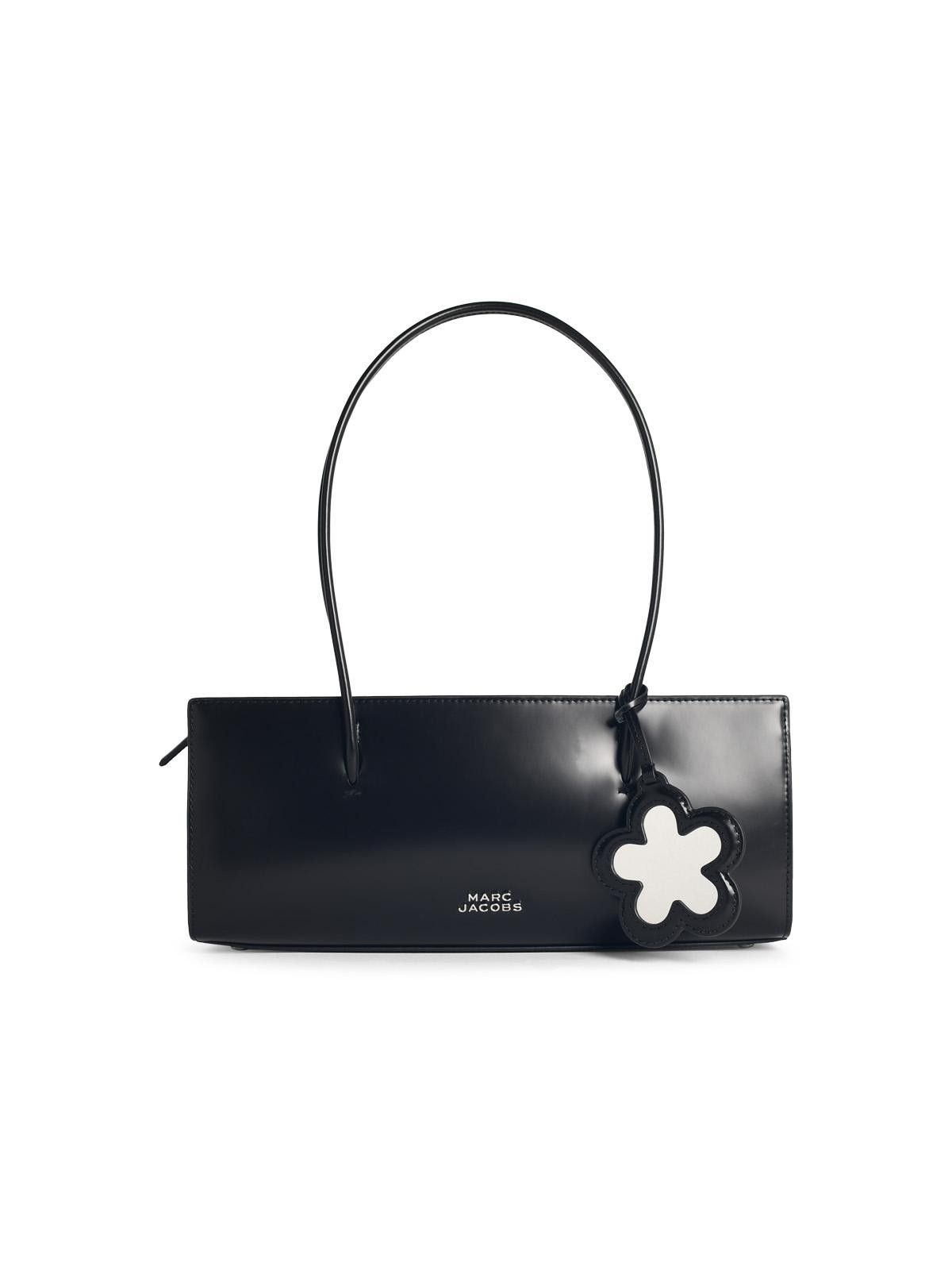 Marc Jacobs MARC JACOBS (THE) 'Glam Mirror' Black Leather Bag Size ONE SIZE - 1 Thumbnail