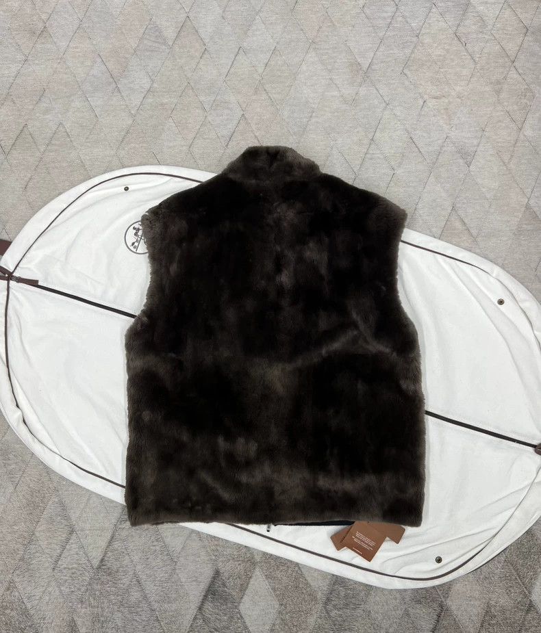 Loro Piana LORO PIANA Goat fur coat Size US M / EU 48-50 / 2 - 2 Thumbnail