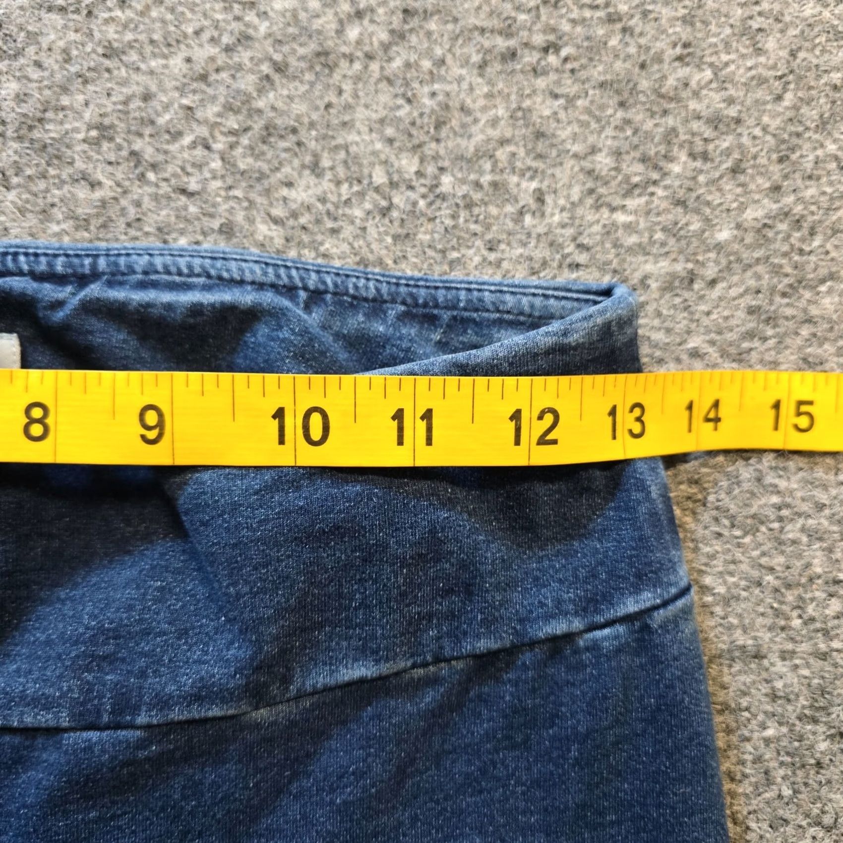 Habitat Habitat Pants Womens XS Blue Tapered Mid Rise Stretch Denim Casual Regular Size 26" / US 2 / IT 38 - 4 Thumbnail