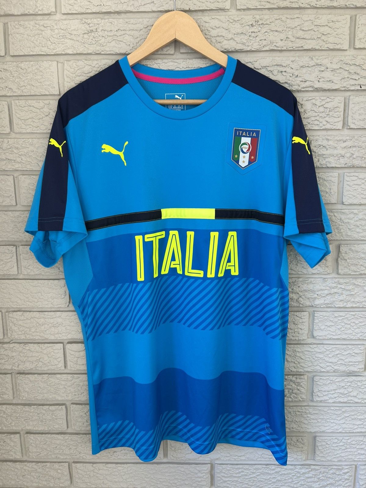 Puma × Vintage Puma Italy 2016 National Team Training Jersey Size US XL / EU 56 / 4 - 1 Thumbnail