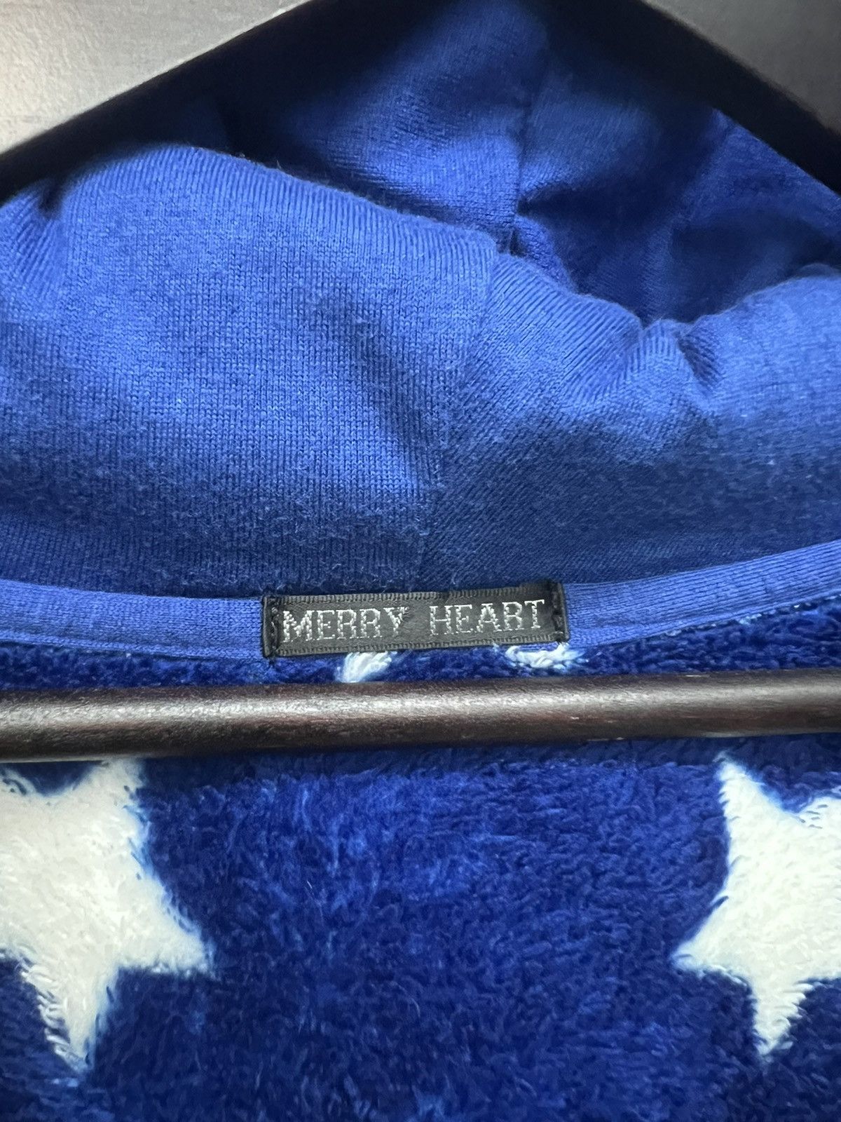 MERRG HEART FLEECE HOODIE