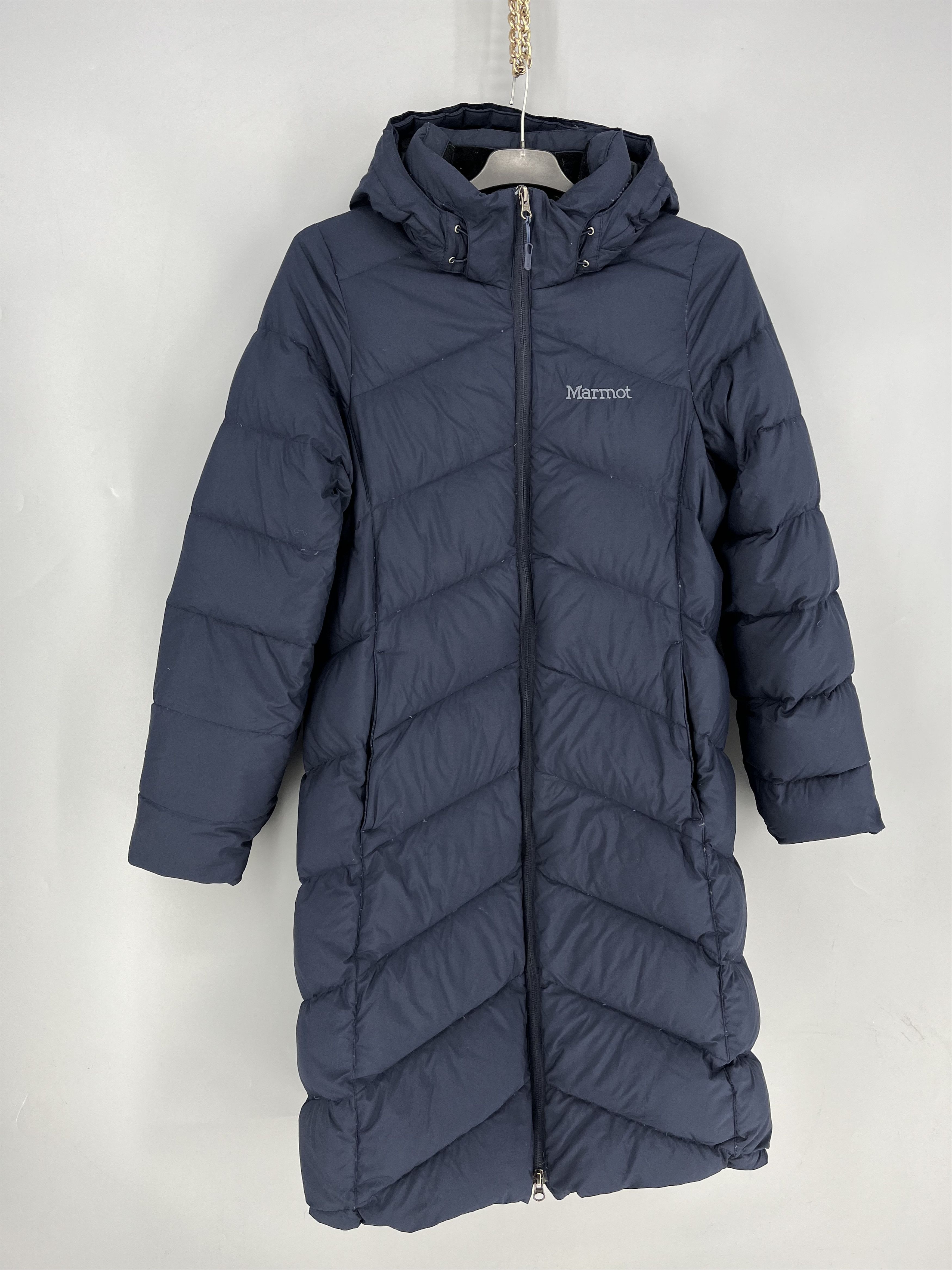 Marmot Marmot Women's Long Down Coat Parka 700 Fill Hooded Size M / US 6-8 / IT 42-44 - 3 Thumbnail