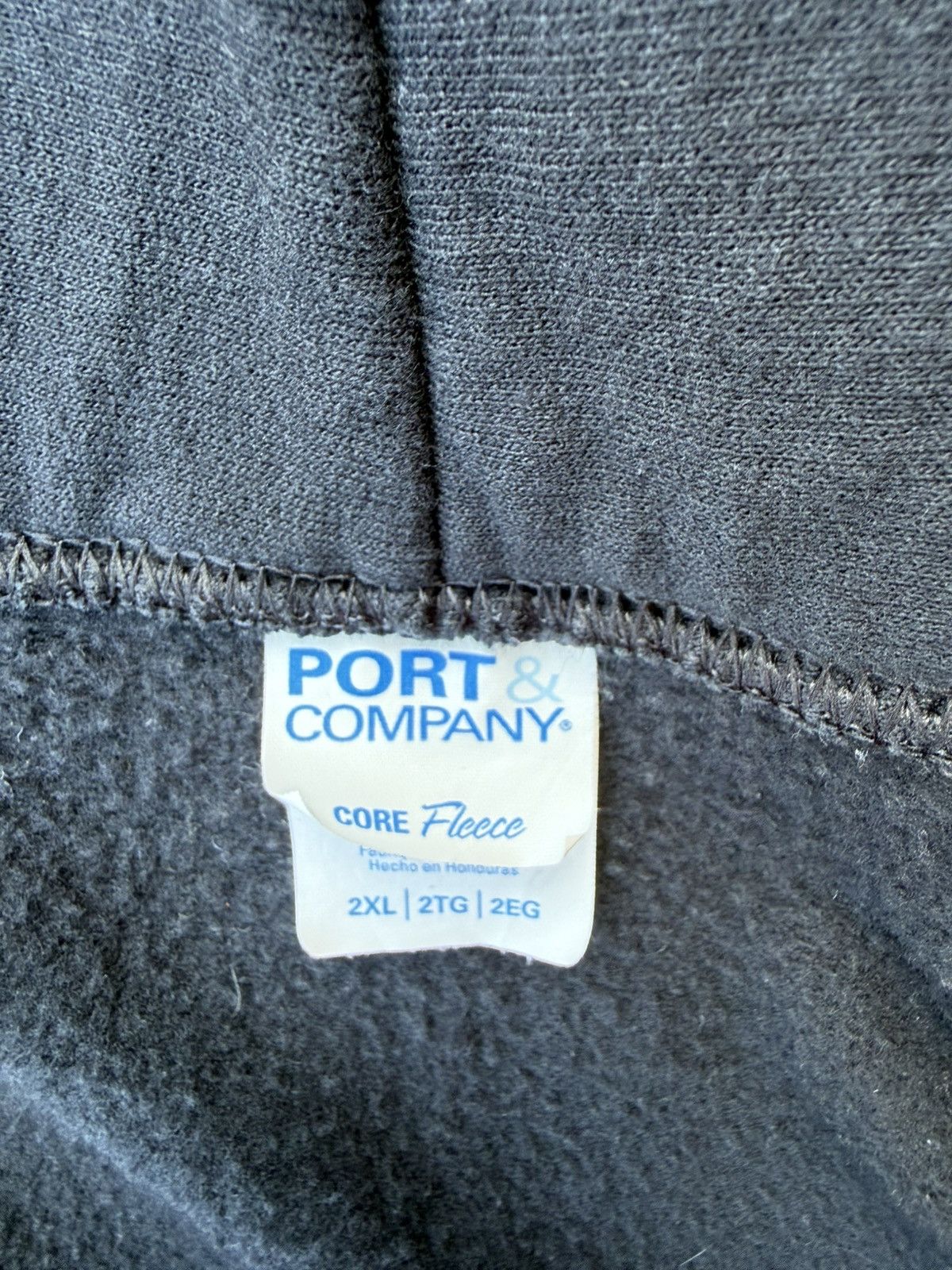 Port & Company George Strait Hoodie Men 2XL Black L/S Full Zip Sweatshirt Size US XXL / EU 58 / 5 - 8 Thumbnail