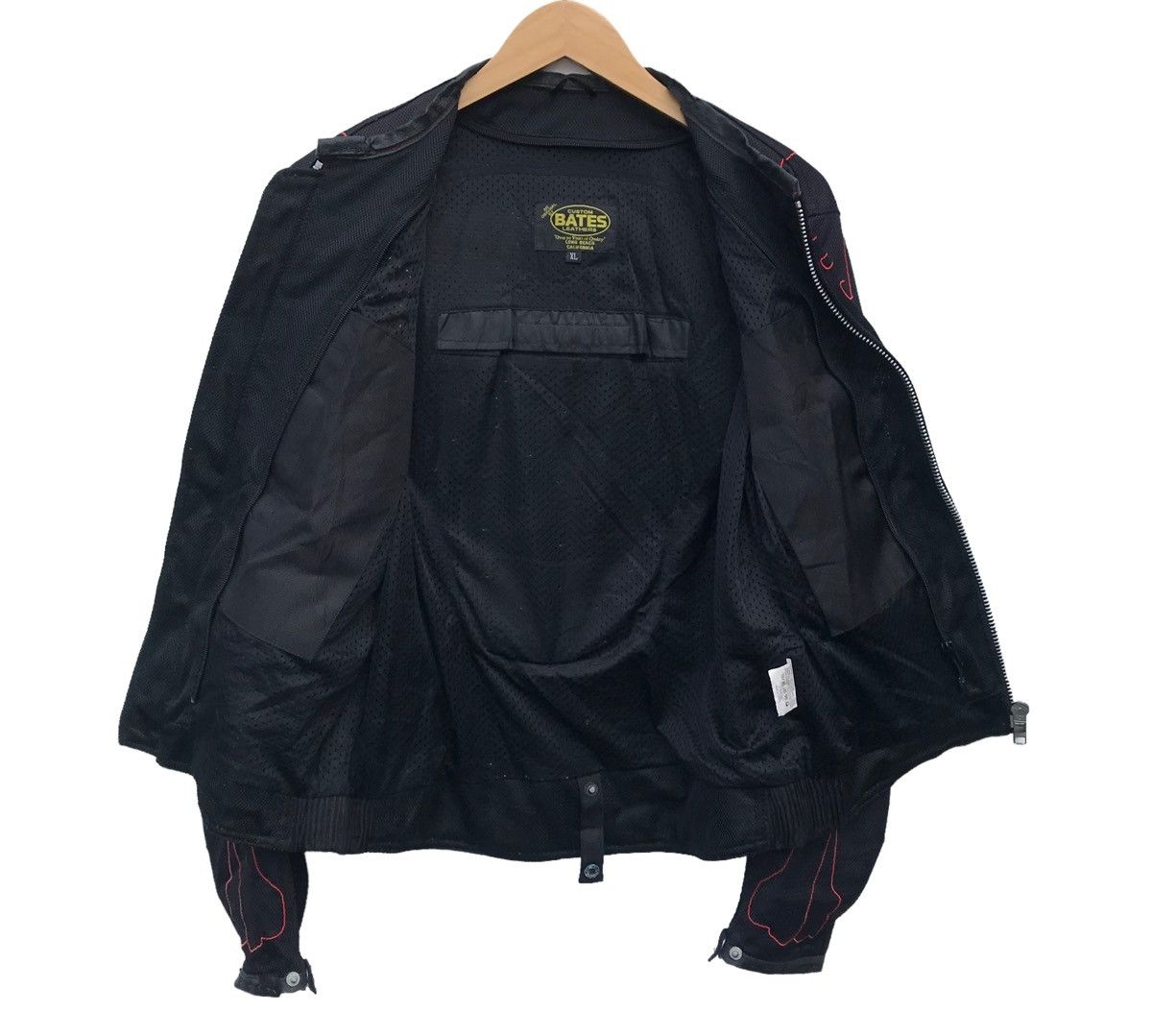 Sports Specialties Vintage Bates Leather Skeleton Biker Jacket Size US M / EU 48-50 / 2 - 15 Thumbnail