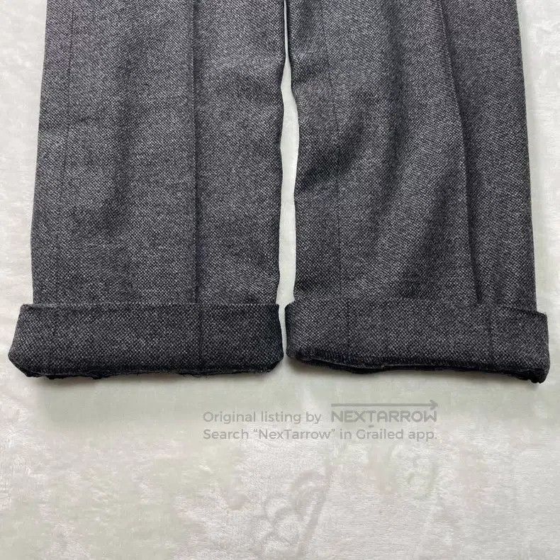 Hermes Hermes Margiela Period Tweed Wide Casual Pants Size 27" / US 4 / IT 40 - 7 Thumbnail