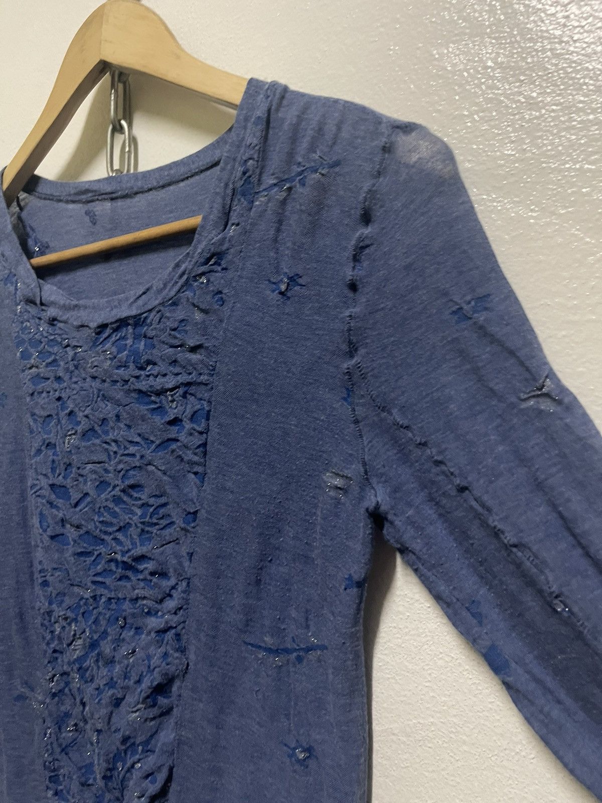 Issey Miyake Haat Heart Long Sleeve T Shirt SS2019 Size M / US 6-8 / IT 42-44 - 4 Thumbnail