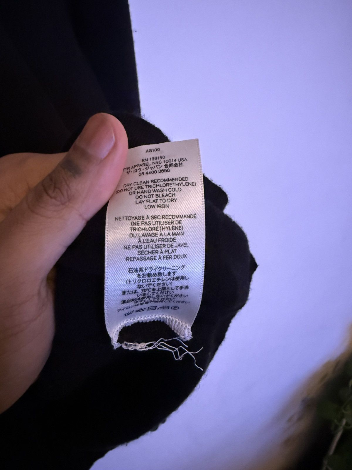 The Row THE ROW 100% CASHMERE BLACK Hoodie Size US XL / EU 56 / 4 - 8 Thumbnail